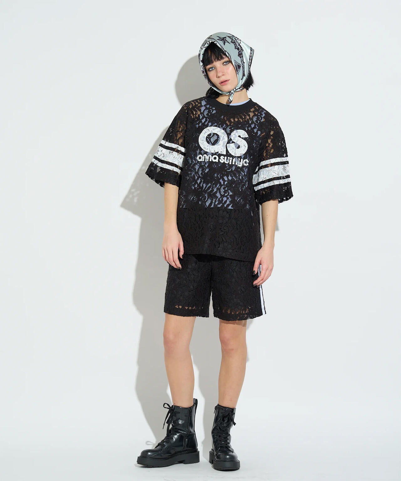 ANNA SUI NYC/アナ スイ エヌワイシー/レースロゴＴシャツ