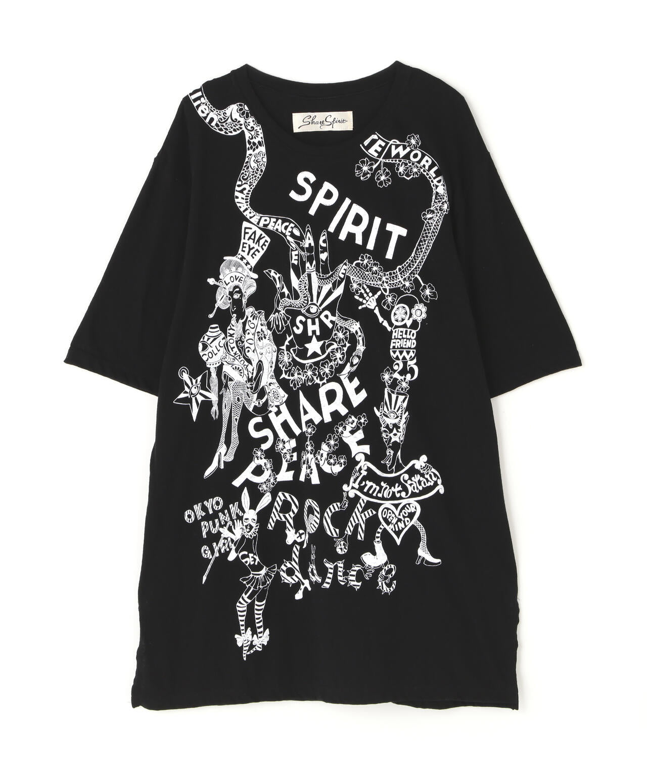 SHARE SPIRIT/シェアースピリット/Handwreting Tee