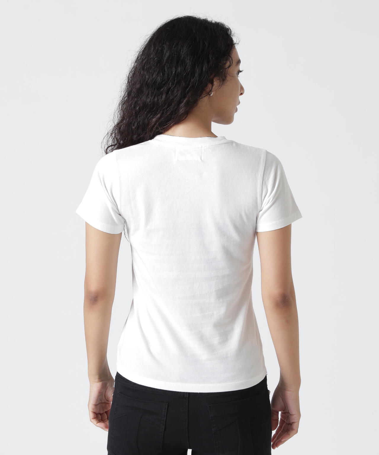 VAQUERA×MOUSSY/ヴァケラ×マウジー/VQ TROMPE L'OEIL BABY TEE