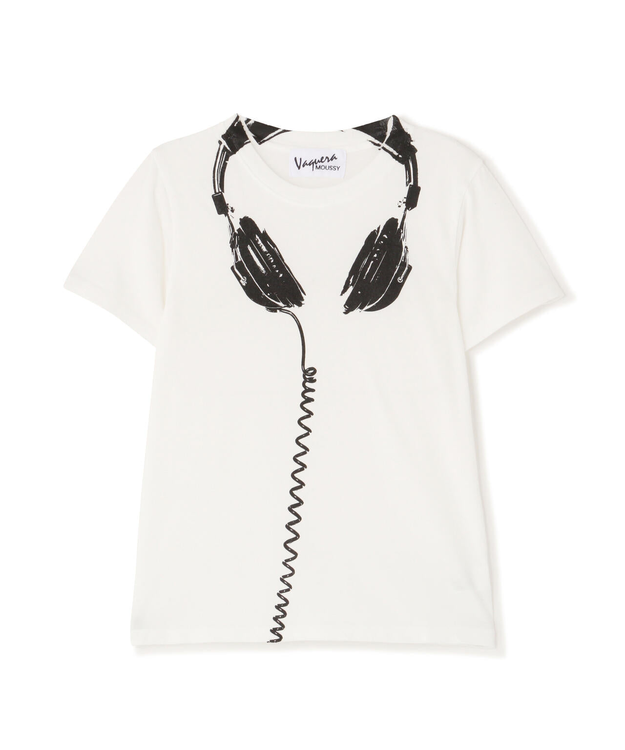 VAQUERA×MOUSSY/ヴァケラ×マウジー/VQ TROMPE L'OEIL BABY TEE