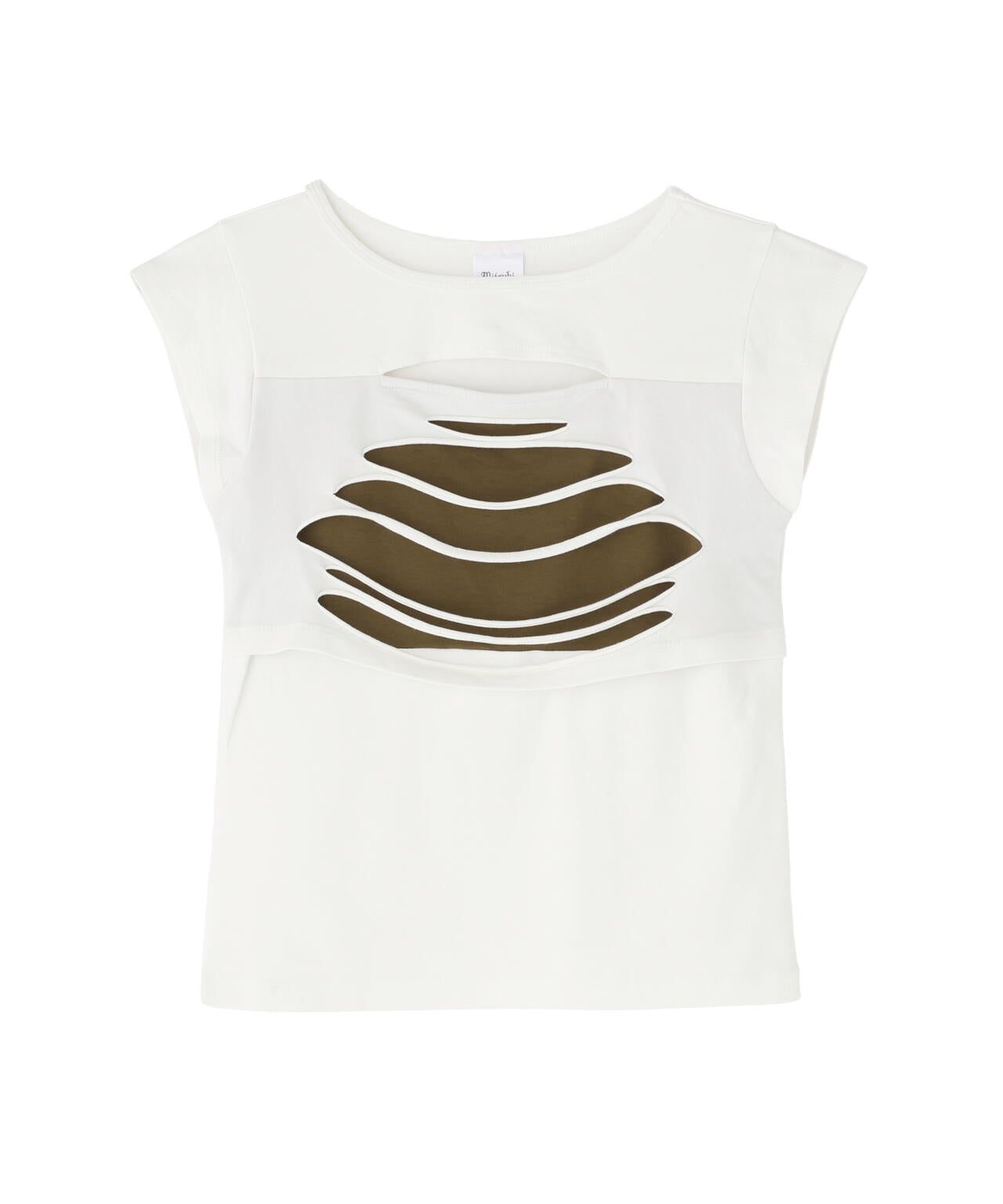 MITSUKI/ミツキ/Slit Design T-Shirt
