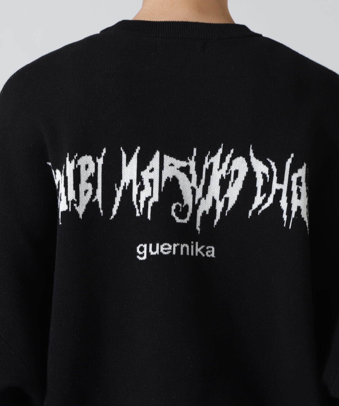 guernika×ちびまる子ちゃん/Drooping Maruko Knit sweater