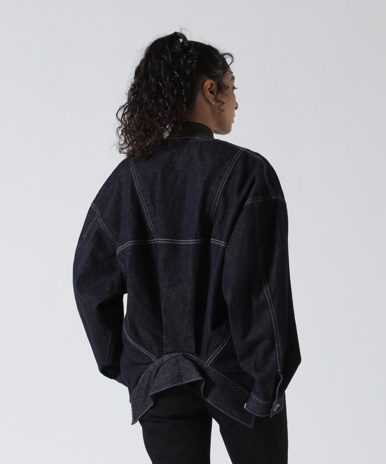 UN3D./アンスリード/MA-1 DOCKING DENIM JACKET