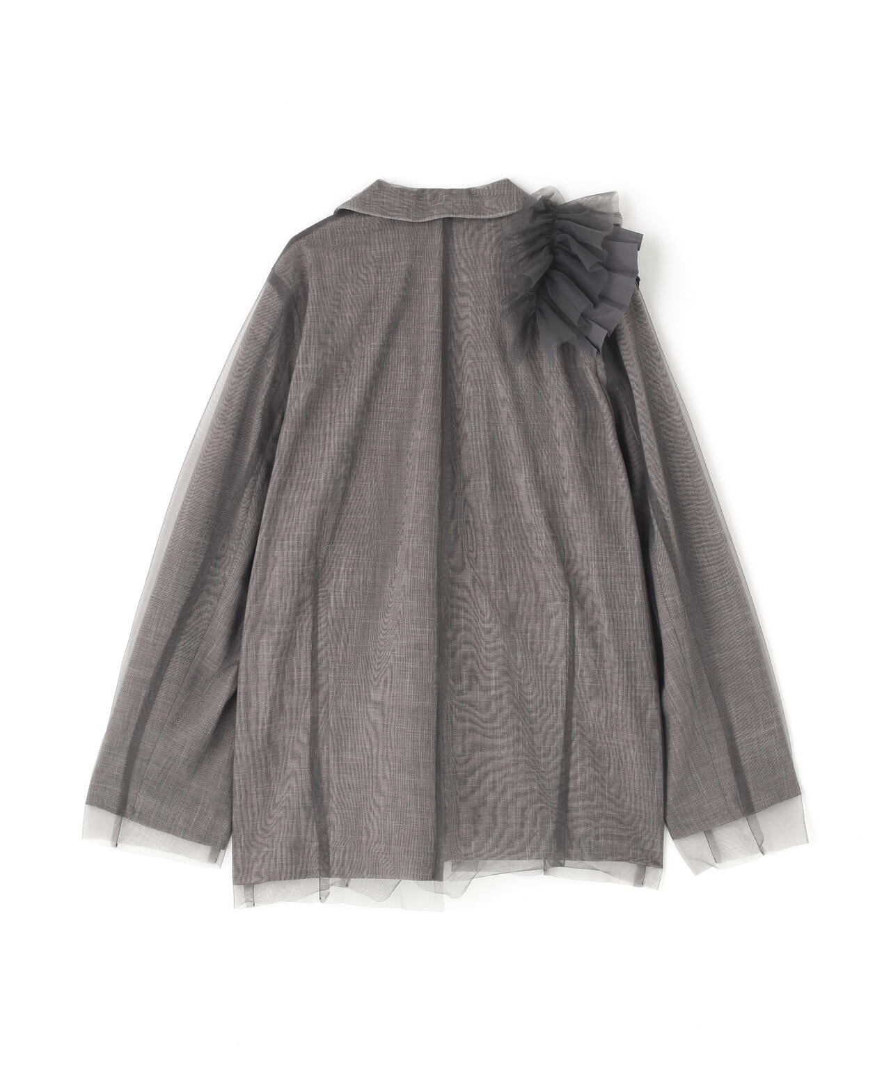 AULA AILA/アウラアイラ/REVERSIBLE SHEER JACKET