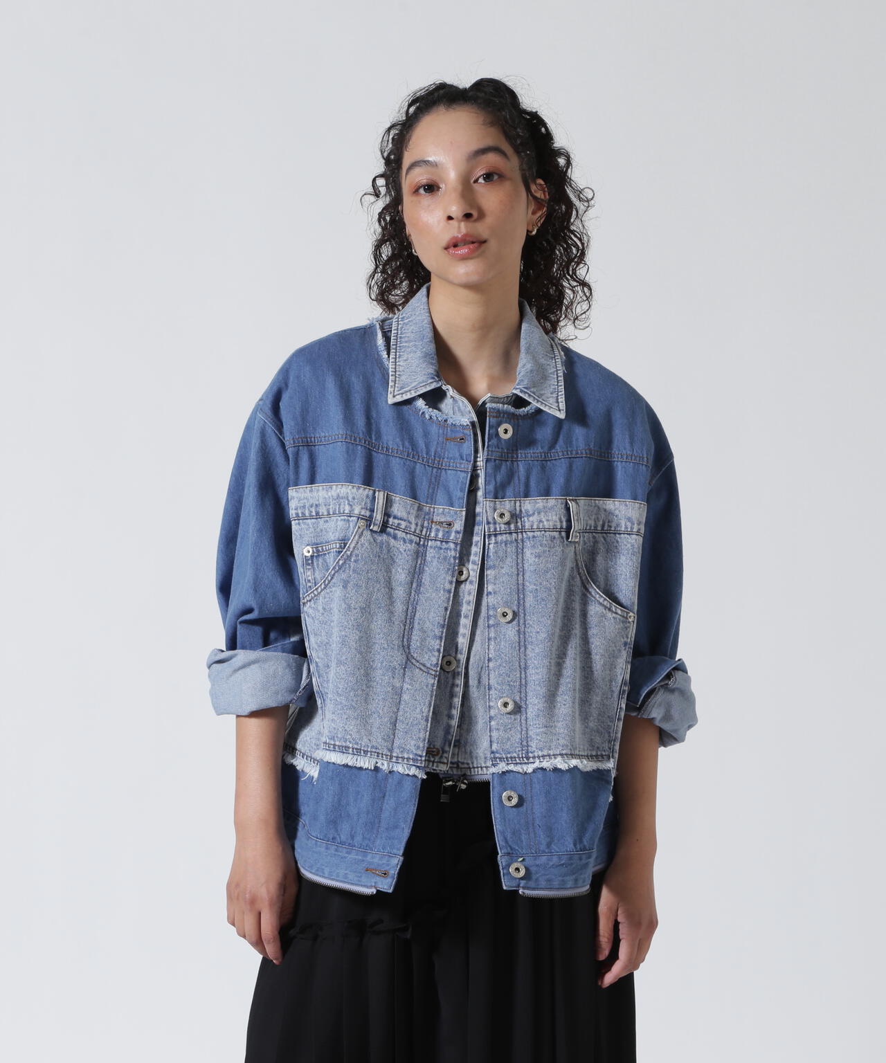 AULA AILA/アウラアイラ/4WAY DENIM JACKET