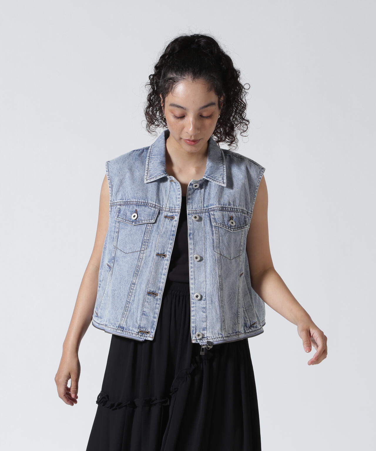 AULA AILA/アウラアイラ/4WAY DENIM JACKET