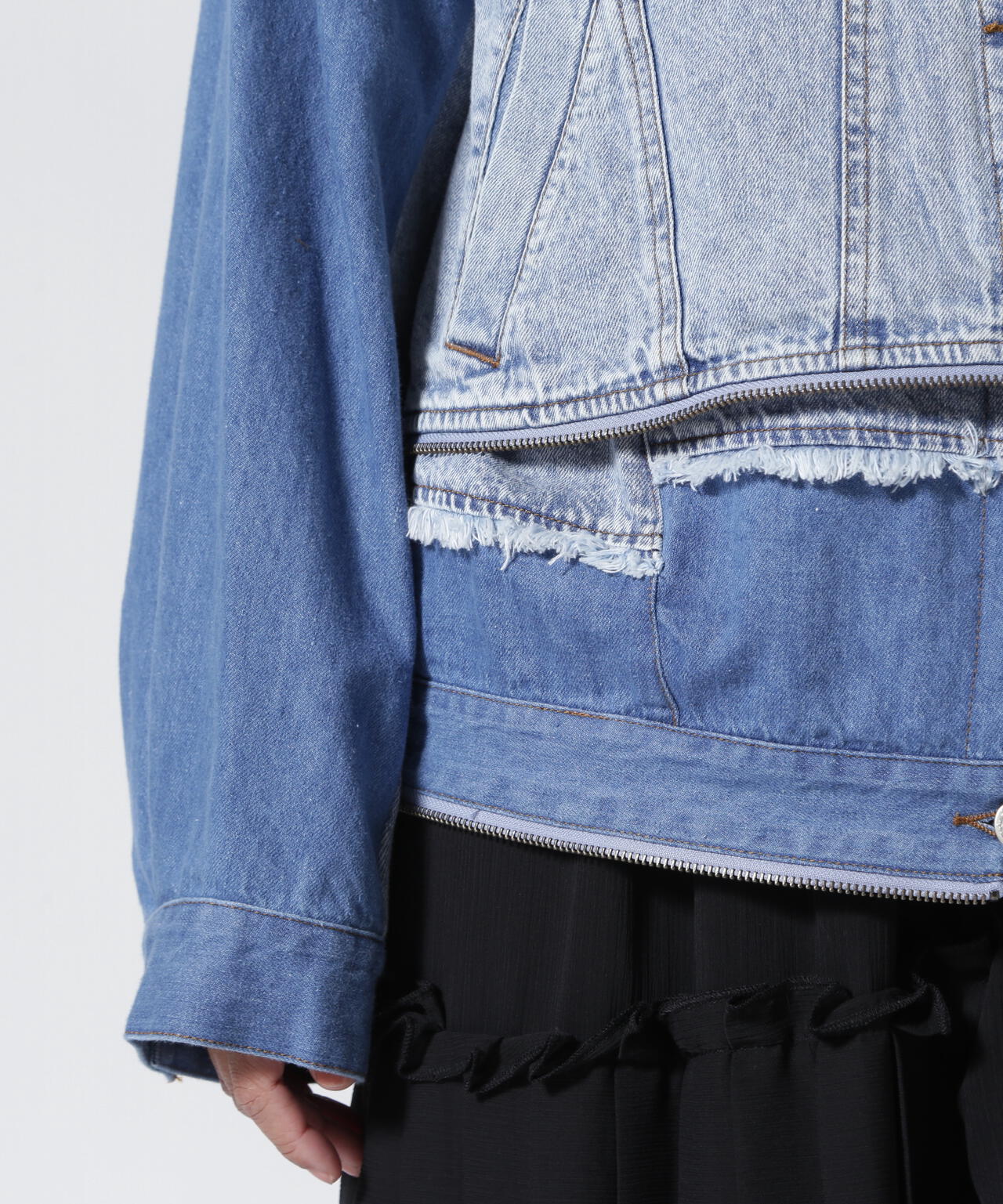 AULA AILA/アウラアイラ/4WAY DENIM JACKET