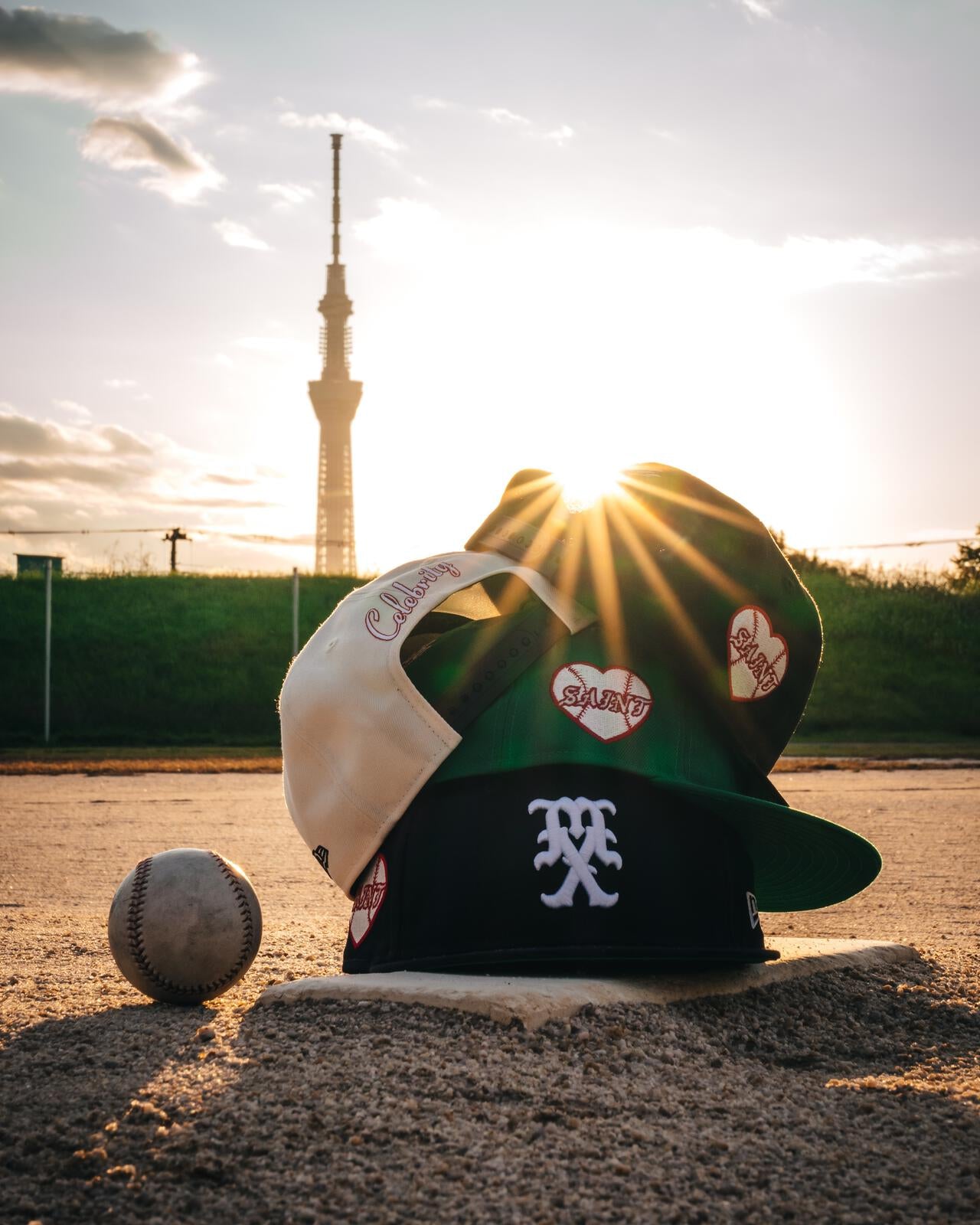 SAINT MICHAEL/セントマイケル/NE_CAP/RC 9FIFTY/BLACK