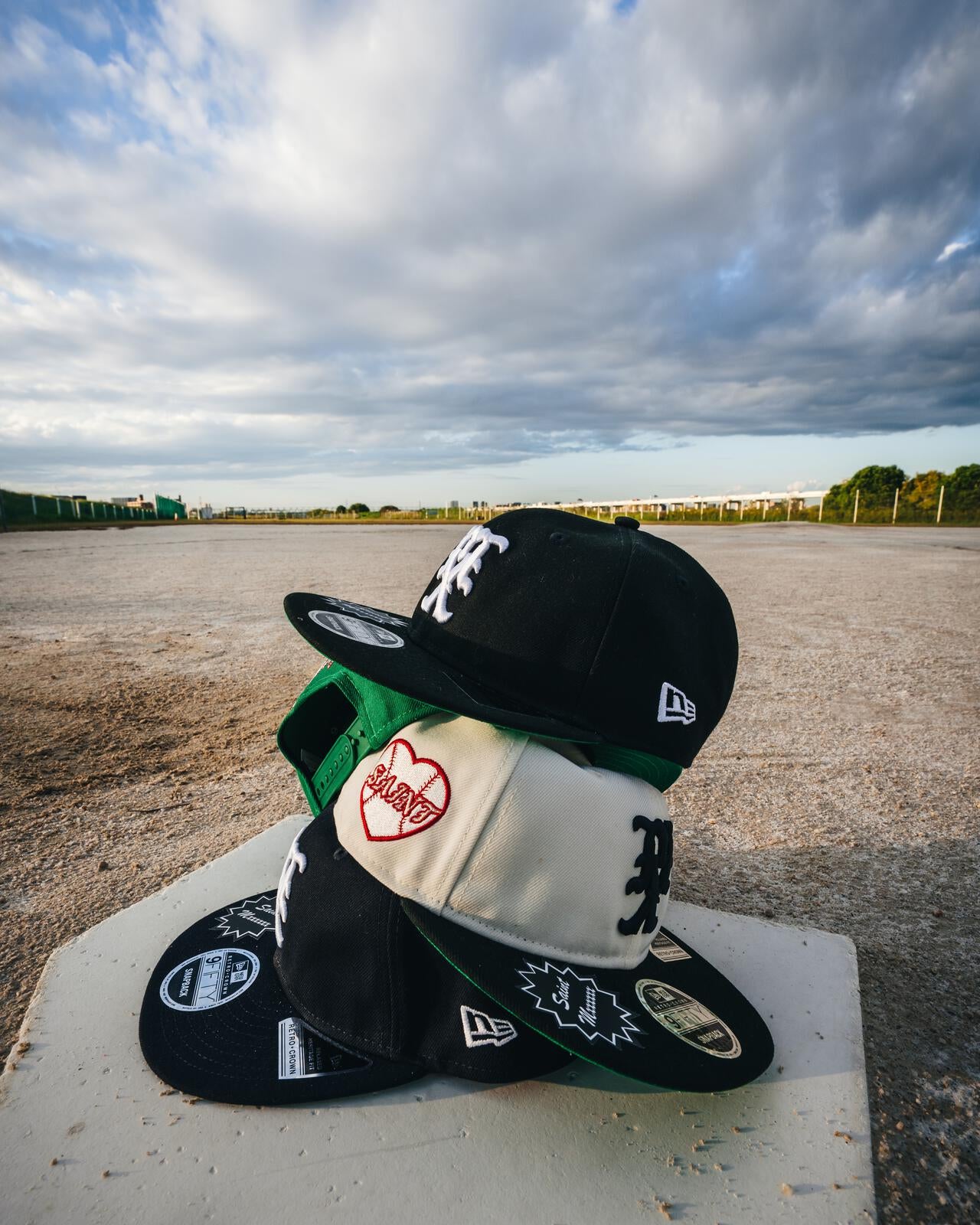 SAINT MICHAEL/セントマイケル/NE_CAP/RC 9FIFTY/NAVY