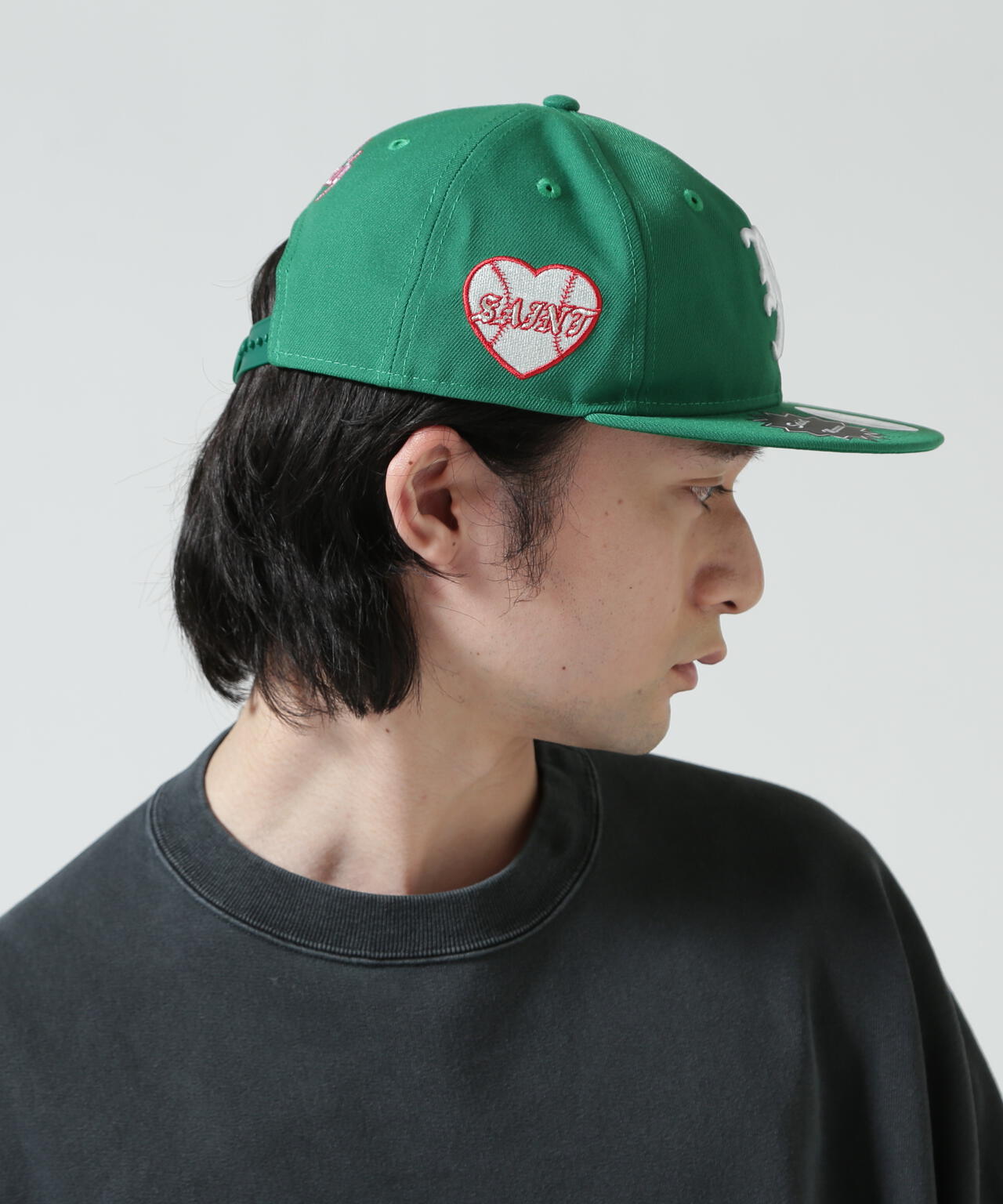 SAINT MICHAEL/セントマイケル/NE_CAP/RC 9FIFTY/GREEN