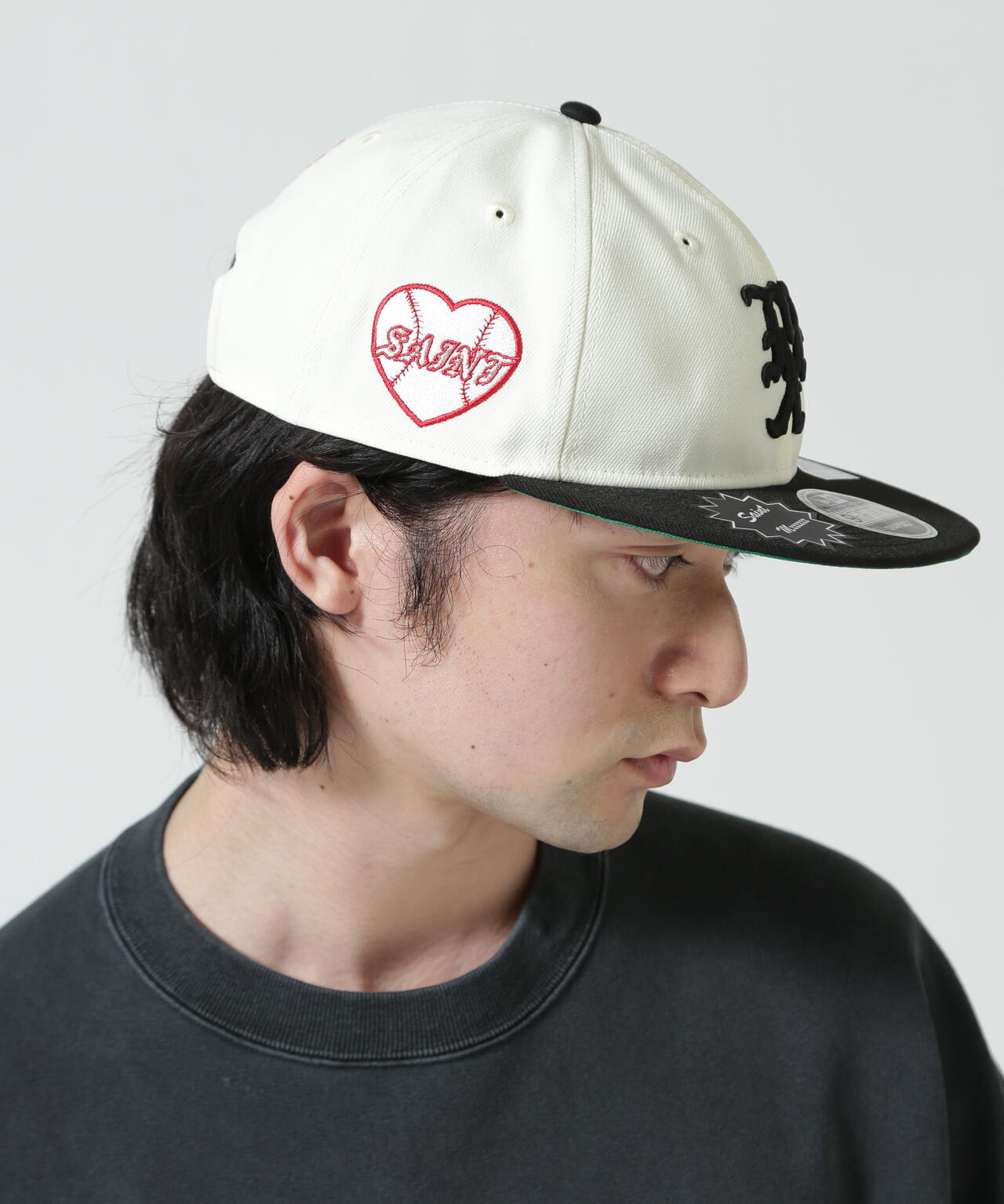 SAINT MICHAEL/セントマイケル/NE_CAP/RC 9FIFTY/WHITE