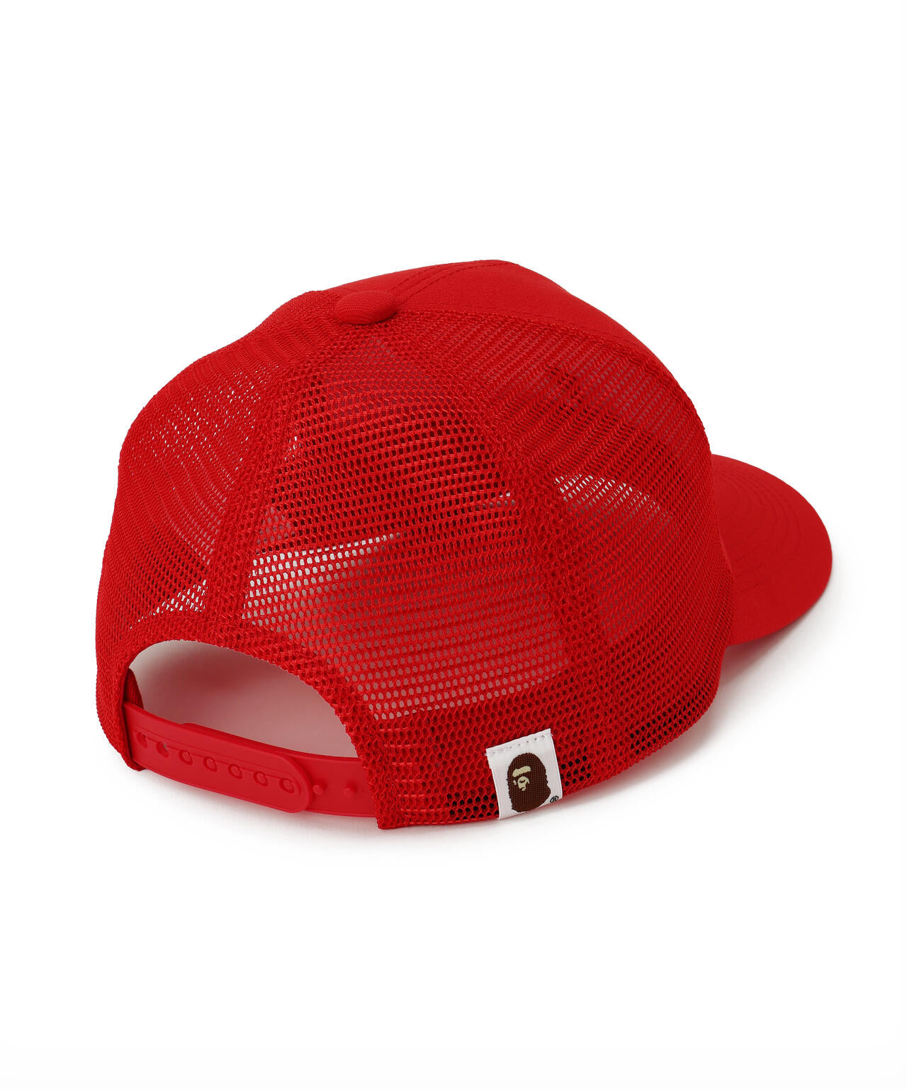 SAINT MICHAEL×A BATHING APE/BAPE_MESH CAP/RED