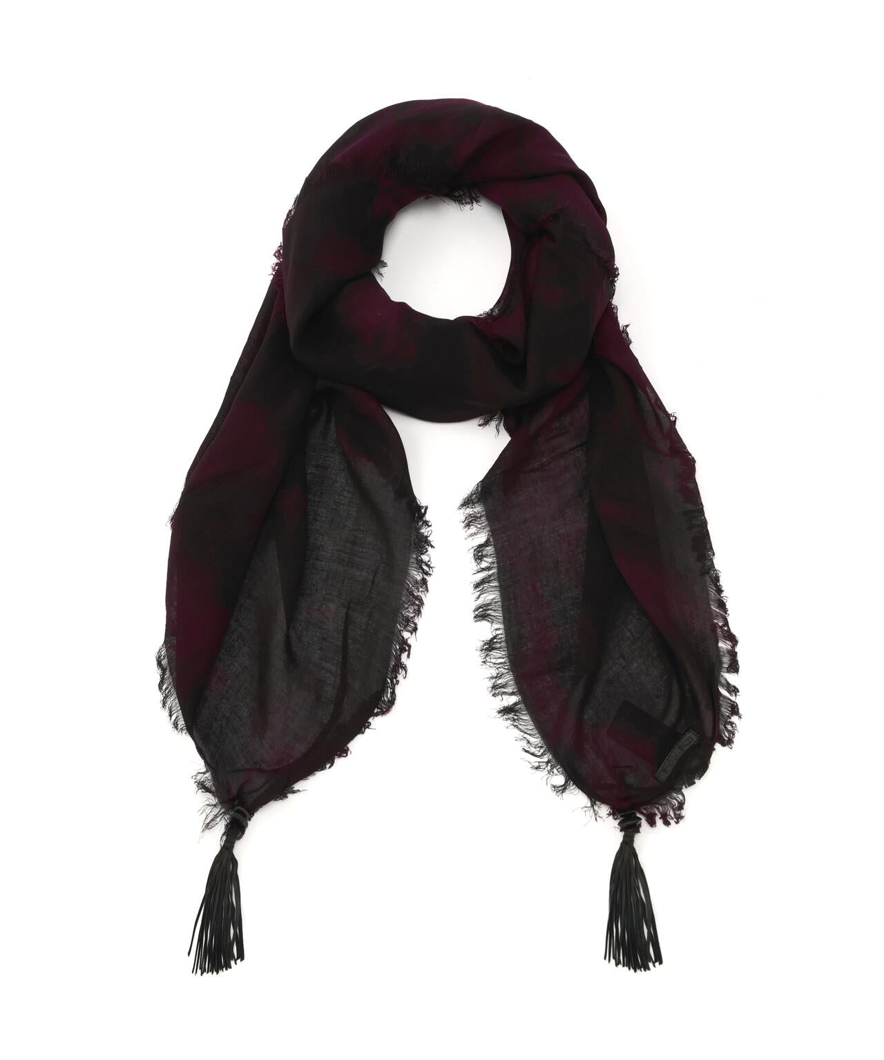 KMRii/ケムリ/Tie Dye Square Stole 05