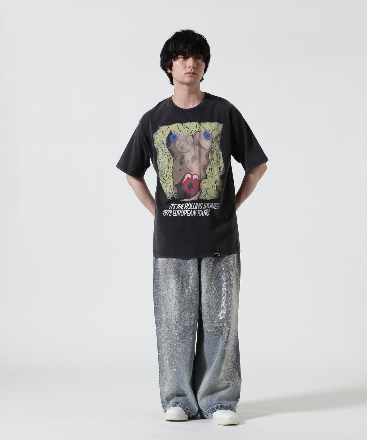 177cm B:81 W:72 H:88 着用サイズ：L