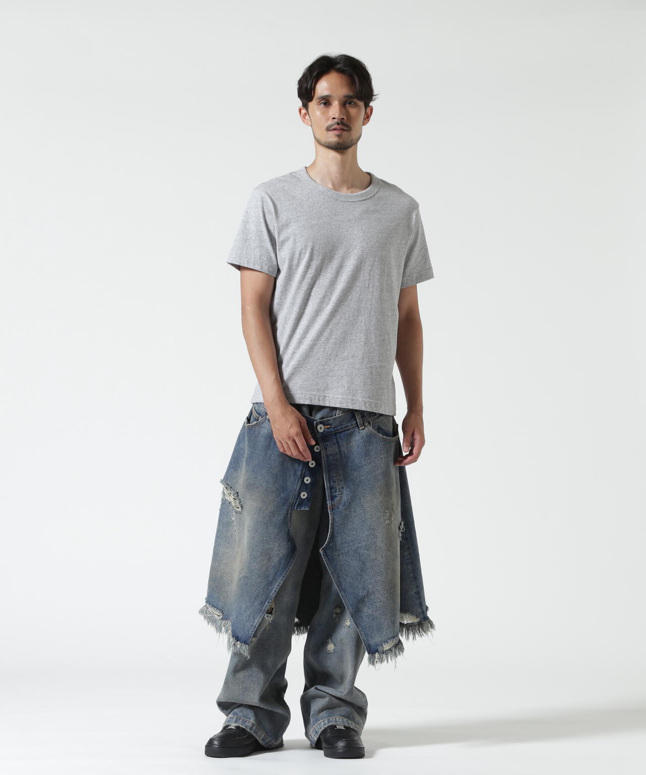 FR(13)NDS/フレンズ/LAYER DENIM SHORTS