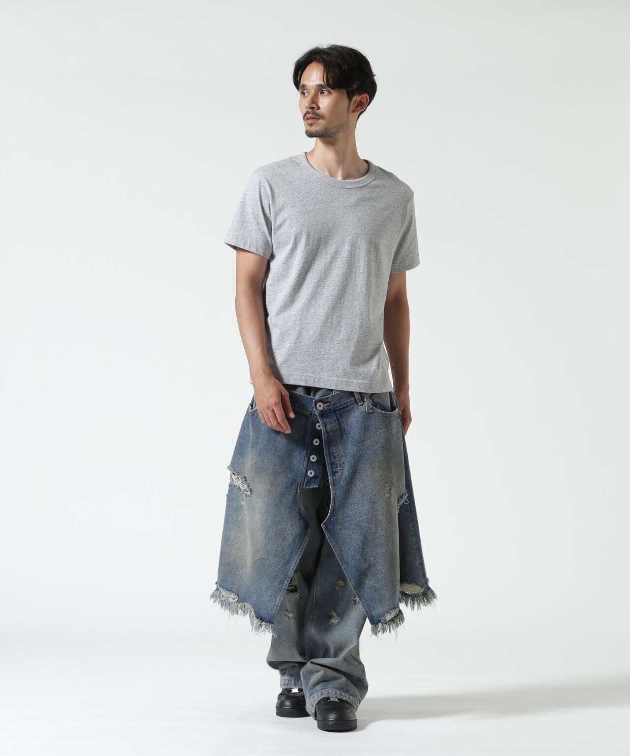 FR(13)NDS/フレンズ/LAYER DENIM SHORTS