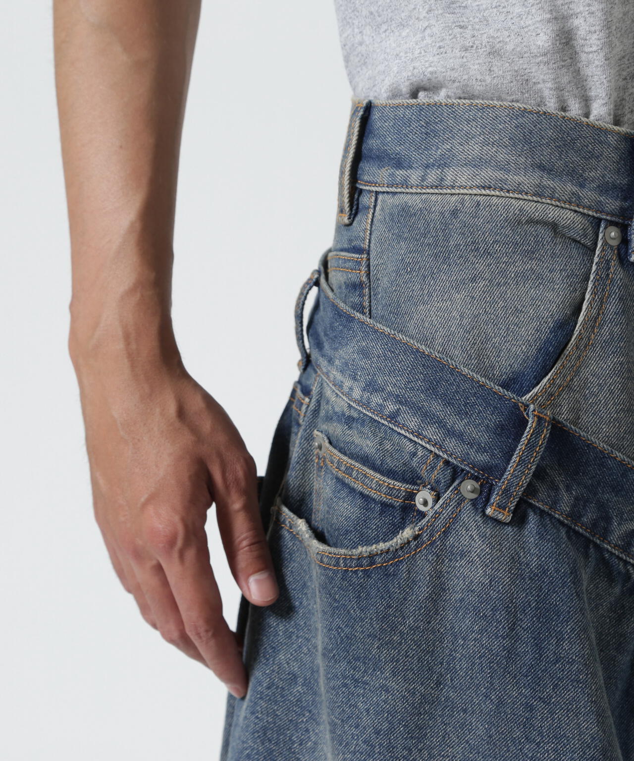 FR(13)NDS/フレンズ/LAYER DENIM SHORTS