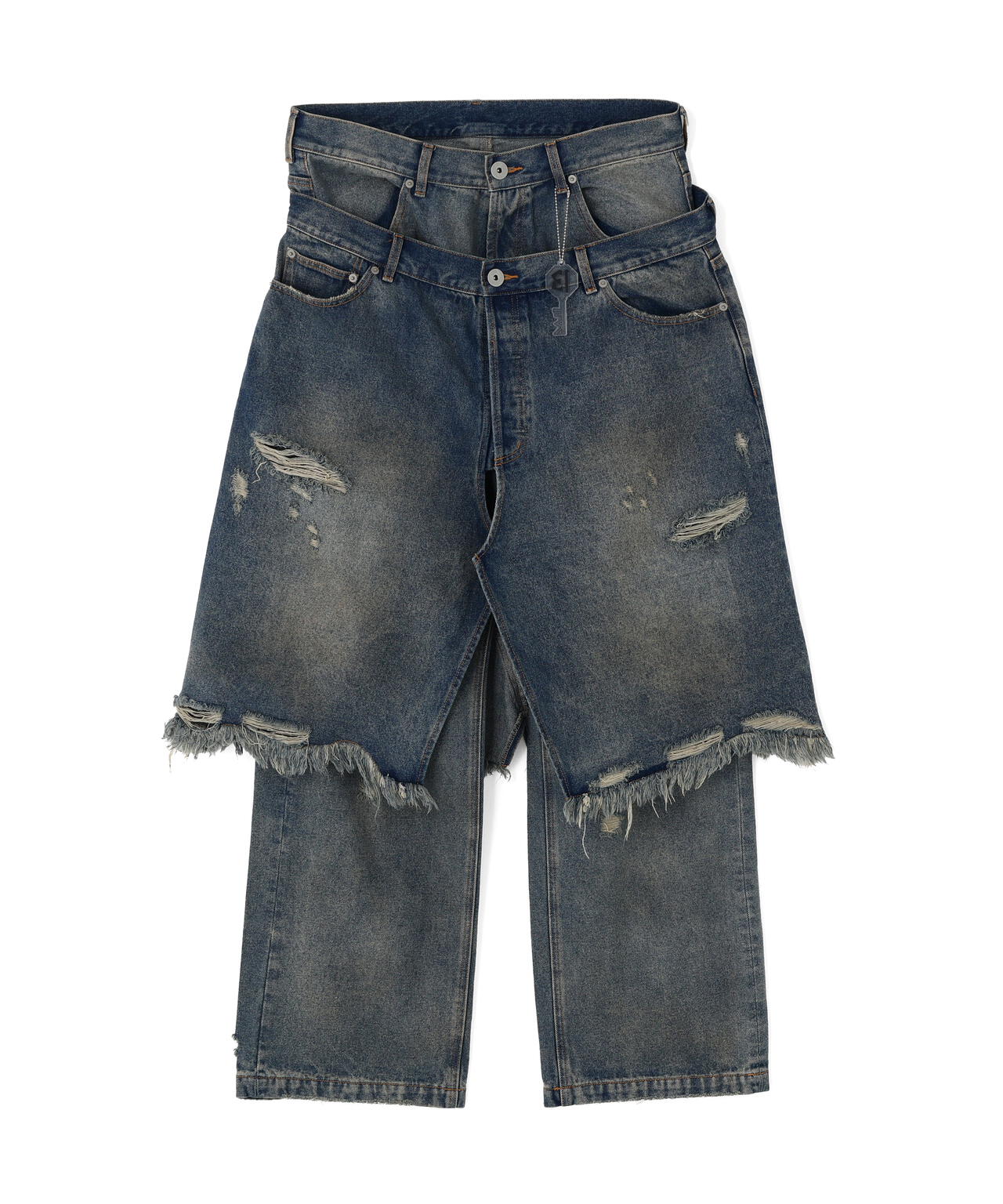 FR(13)NDS/フレンズ/LAYER DENIM SHORTS