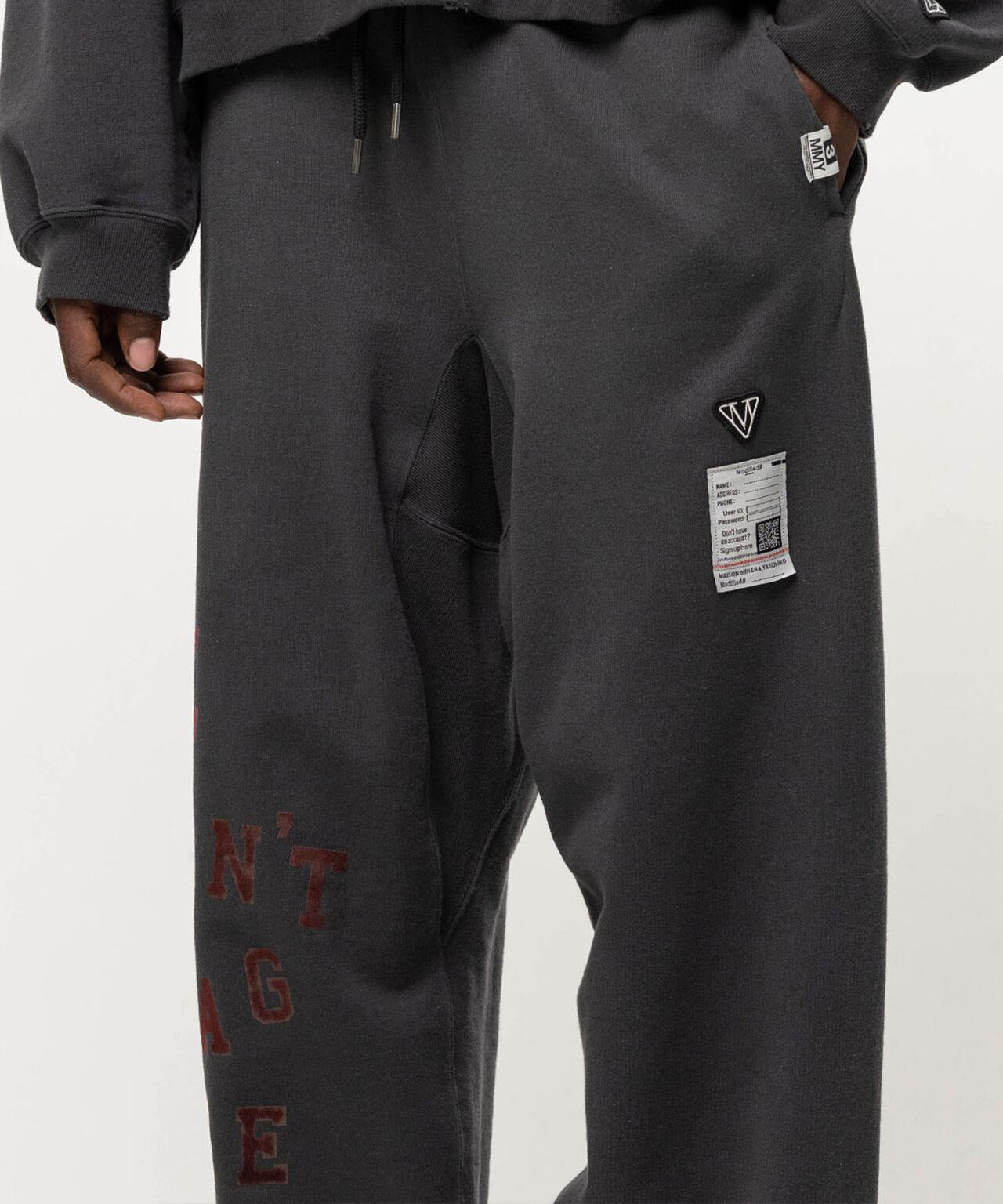 Maison MIHARAYASUHIRO/メゾン ミハラヤスヒロ/KIDS DOODLE SWEAT PANTS