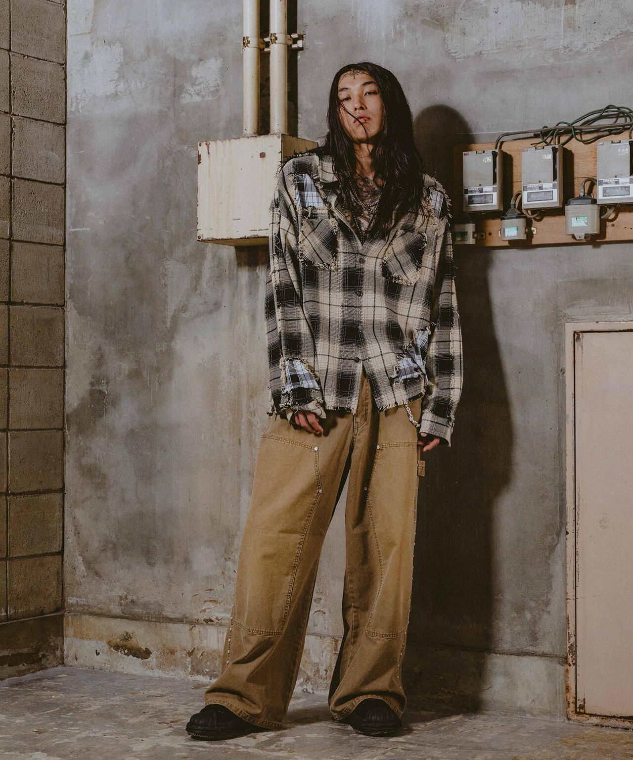 FR(13)NDS/フレンズ/DUCK STUDS PANTS