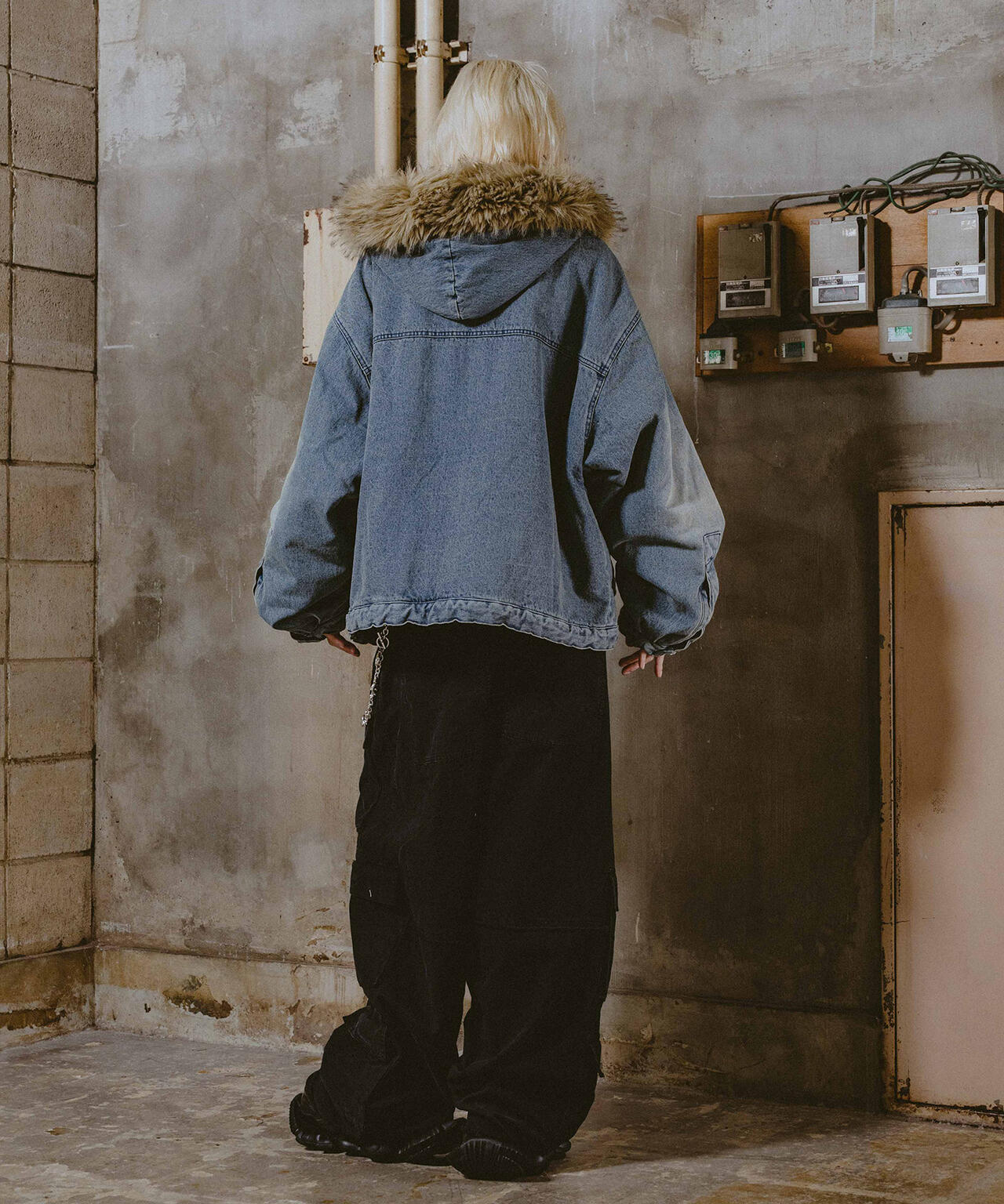 FR(13)NDS/フレンズ/DOUBLE WAIST CARGO PANTS