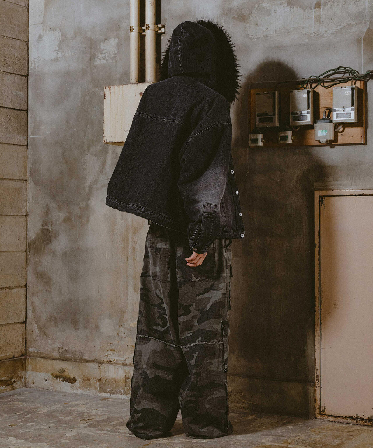 FR(13)NDS/フレンズ/DOUBLE WAIST CARGO PANTS