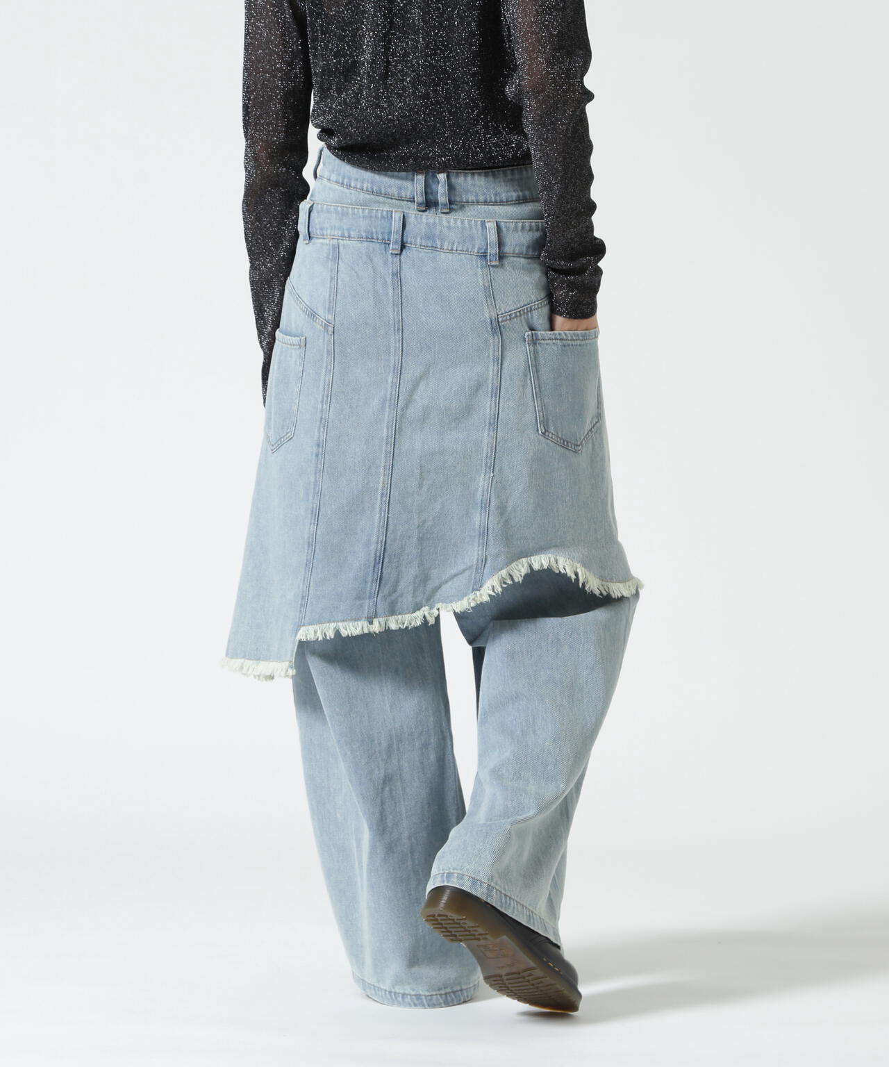 AULA AILA/アウラアイラ/OVERLAP SKIRT LAYERED DESIGN