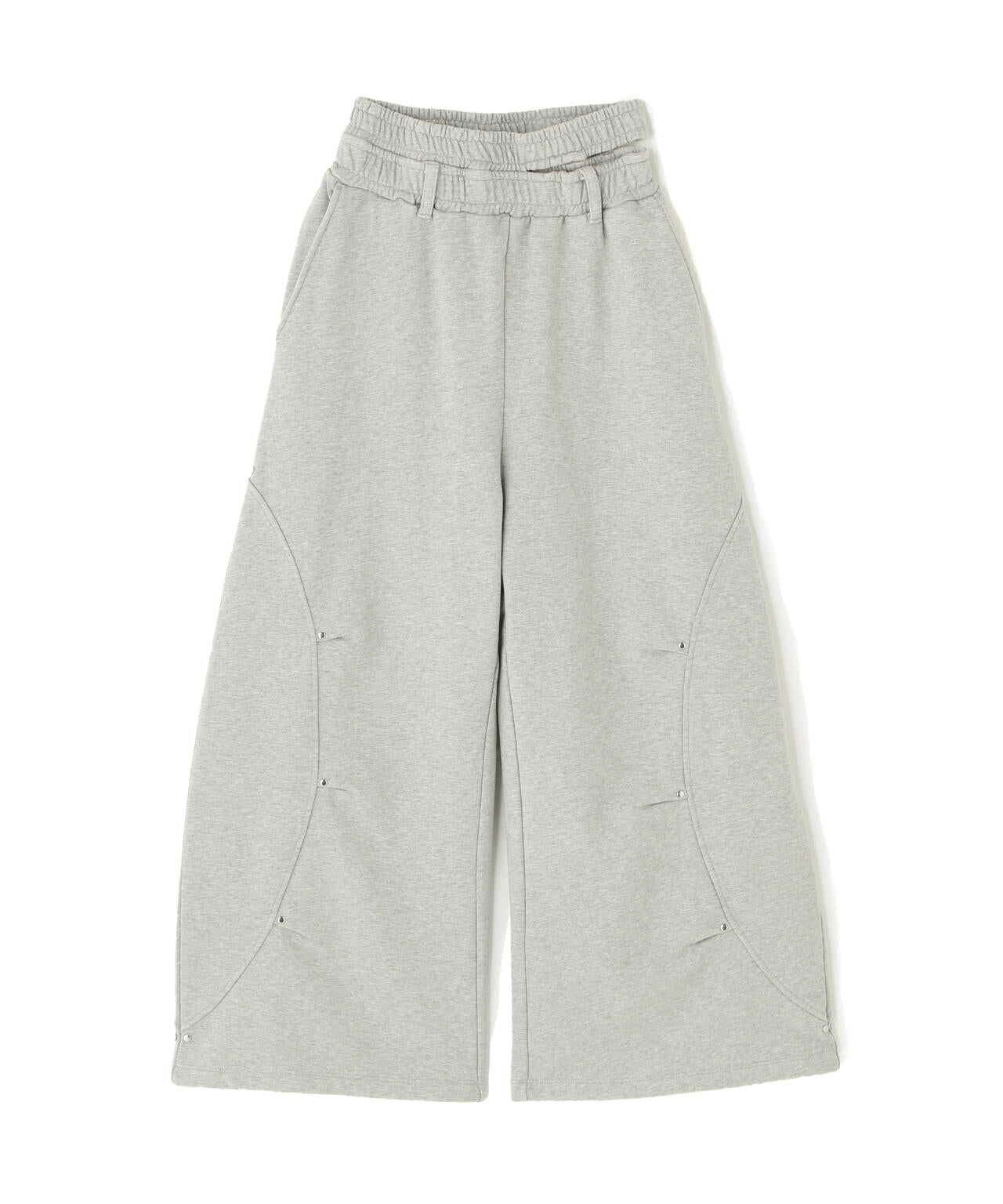 MITSUKI/ミツキ/EYELET TUCK SWEAT PANTS