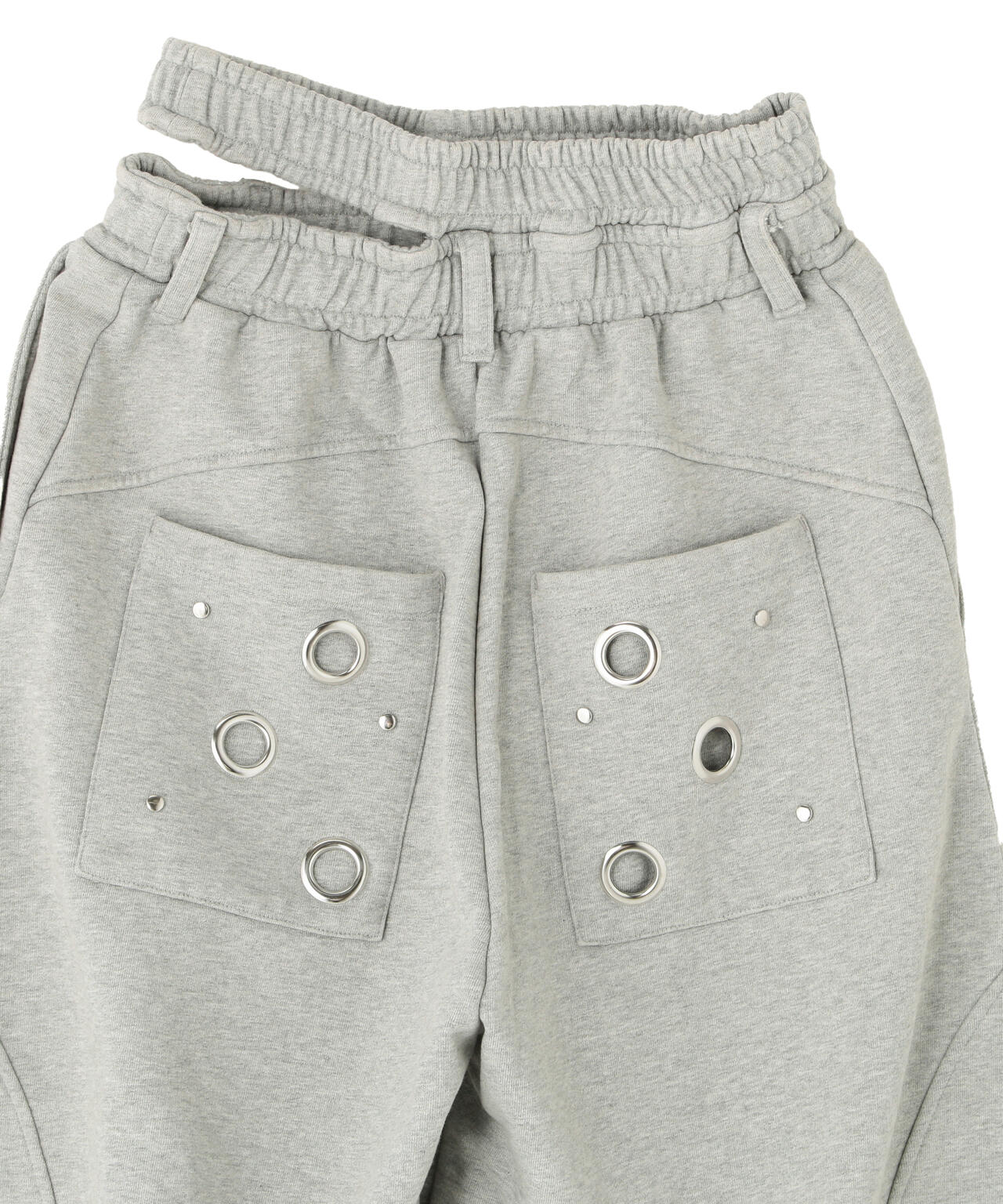 MITSUKI/ミツキ/EYELET TUCK SWEAT PANTS