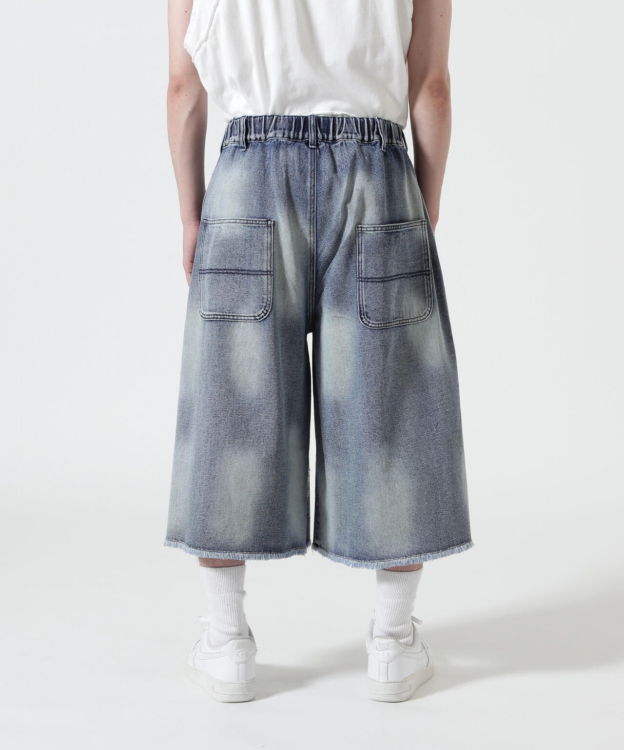 FR(13)NDS/フレンズ/LINE STONE DENIM SHORTS
