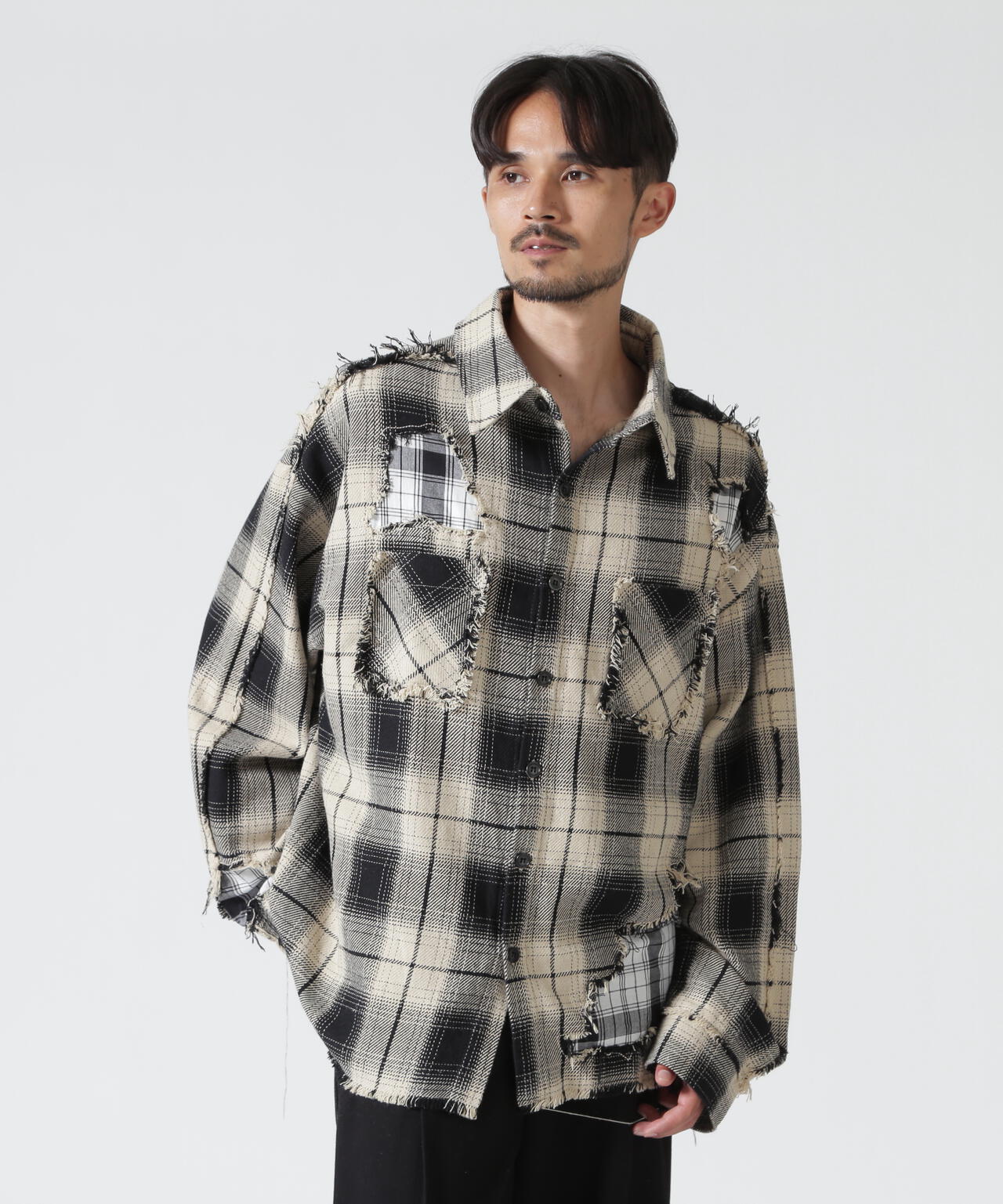 FR(13)NDS/フレンズ/DAMAGE LAYER SHIRT
