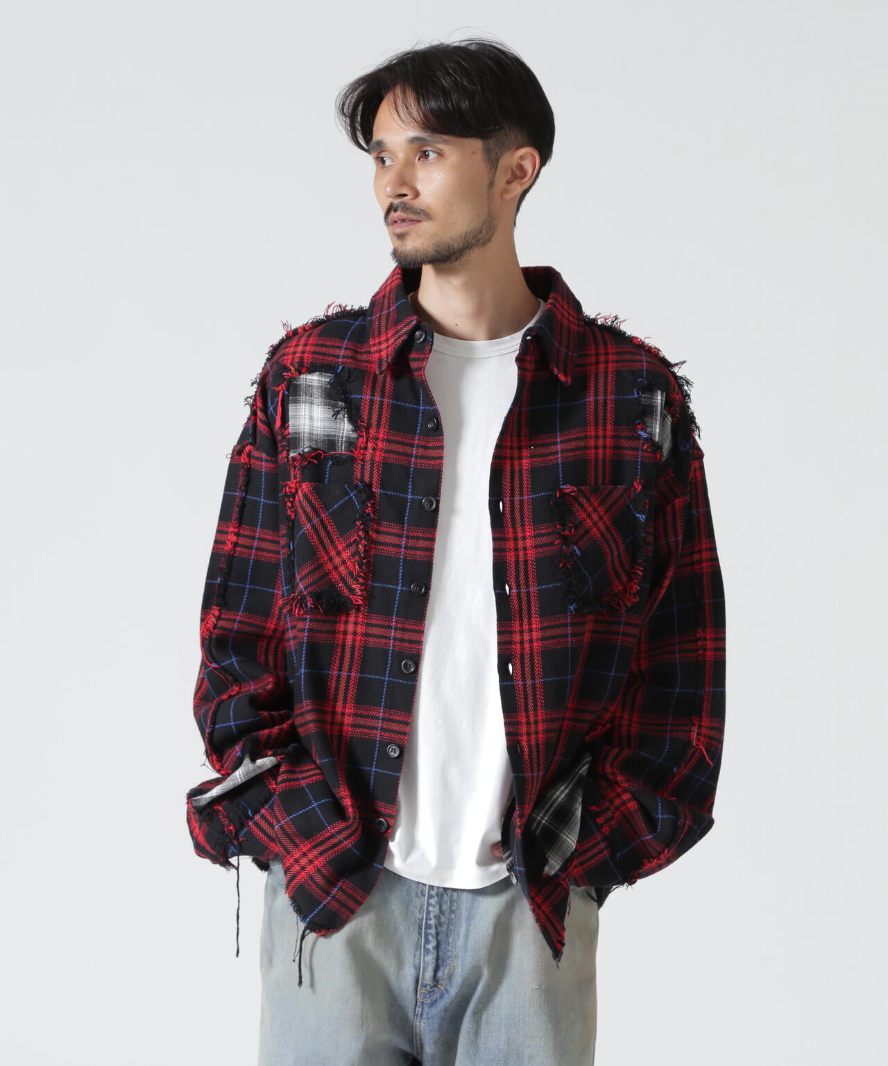FR(13)NDS/フレンズ/DAMAGE LAYER SHIRT