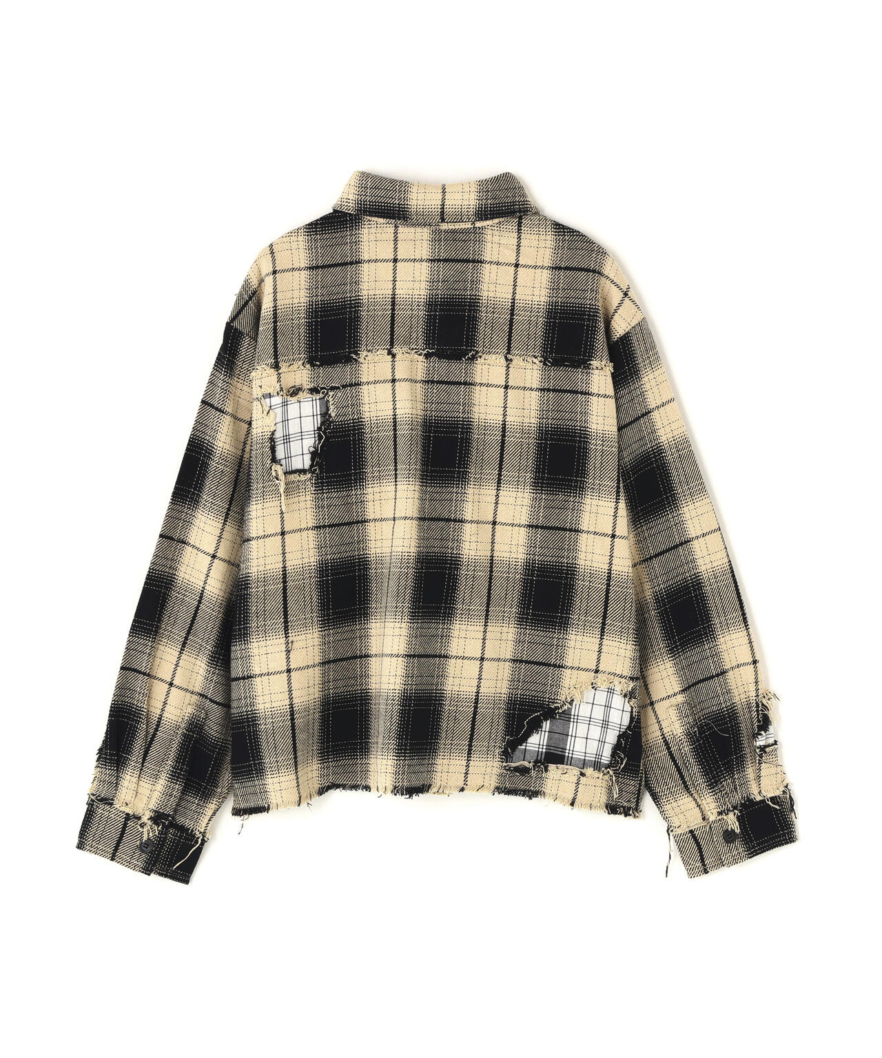 FR(13)NDS/フレンズ/WOMEN DAMAGE CHECK SHIRT