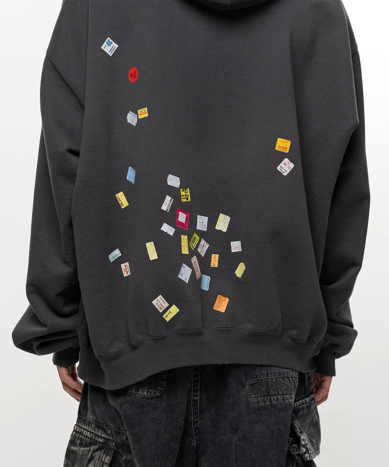 Maison MIHARAYASUHIRO/メゾン ミハラヤスヒロ/PRICE STICKER SWEAT HOODIE
