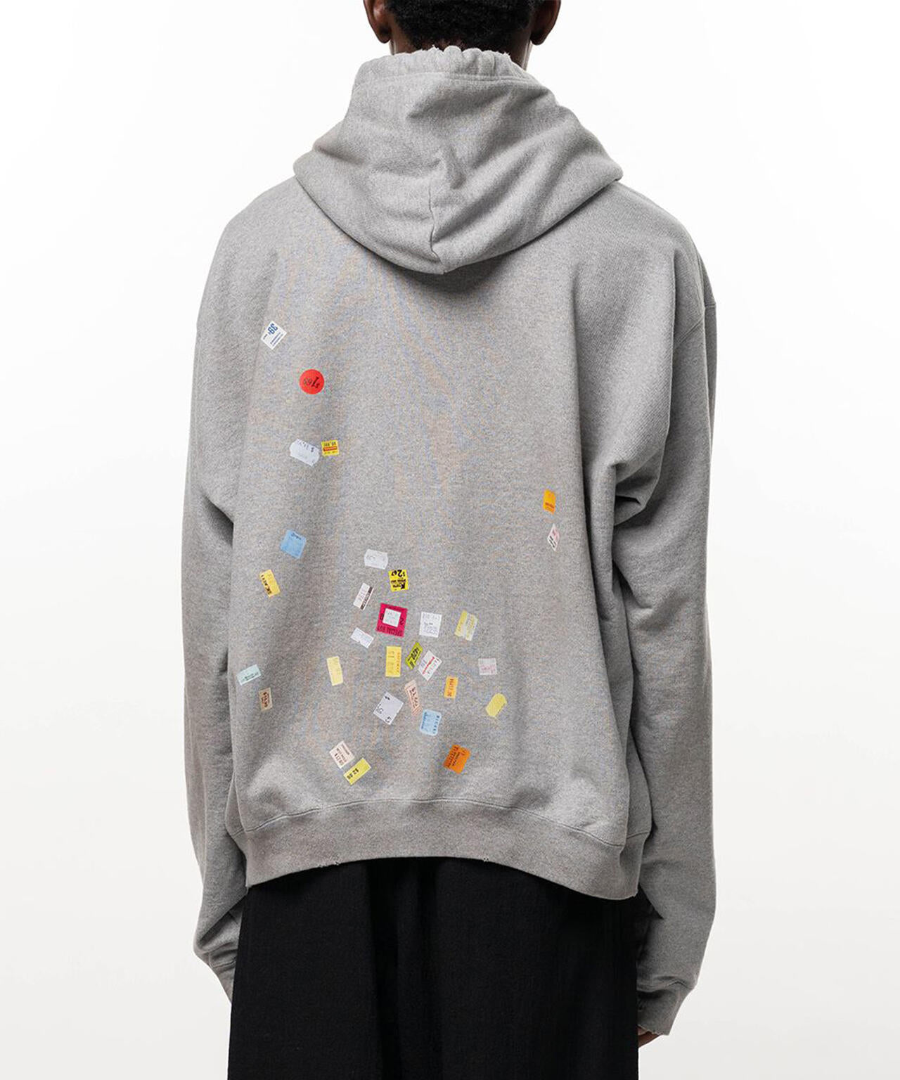 Maison MIHARAYASUHIRO/メゾン ミハラヤスヒロ/PRICE STICKER SWEAT HOODIE