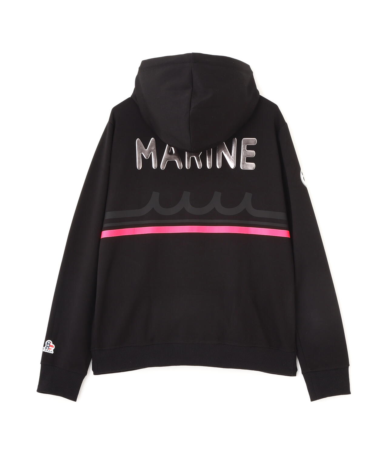muta MARINE/ムータ マリン/Set-up Hoodie Back Metal