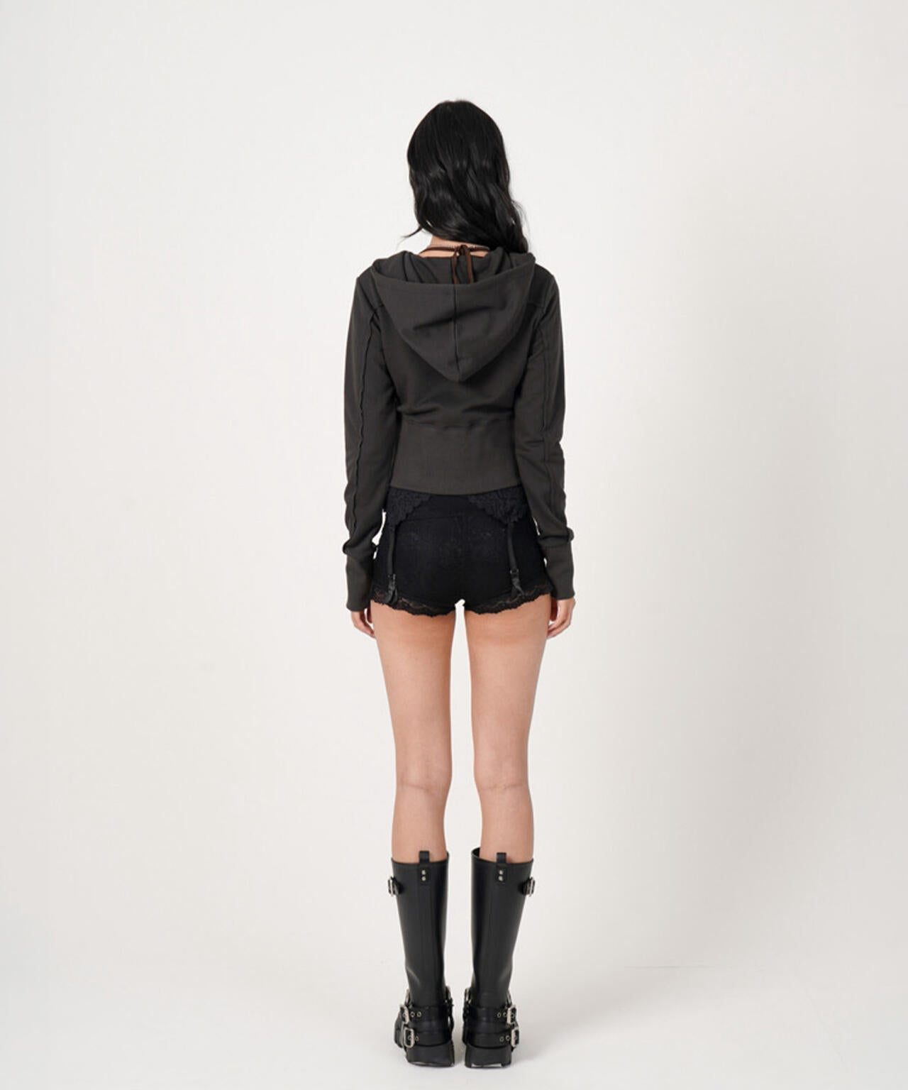 MITSUKI/ミツキ/LINGERIE DOCKING HOODIE