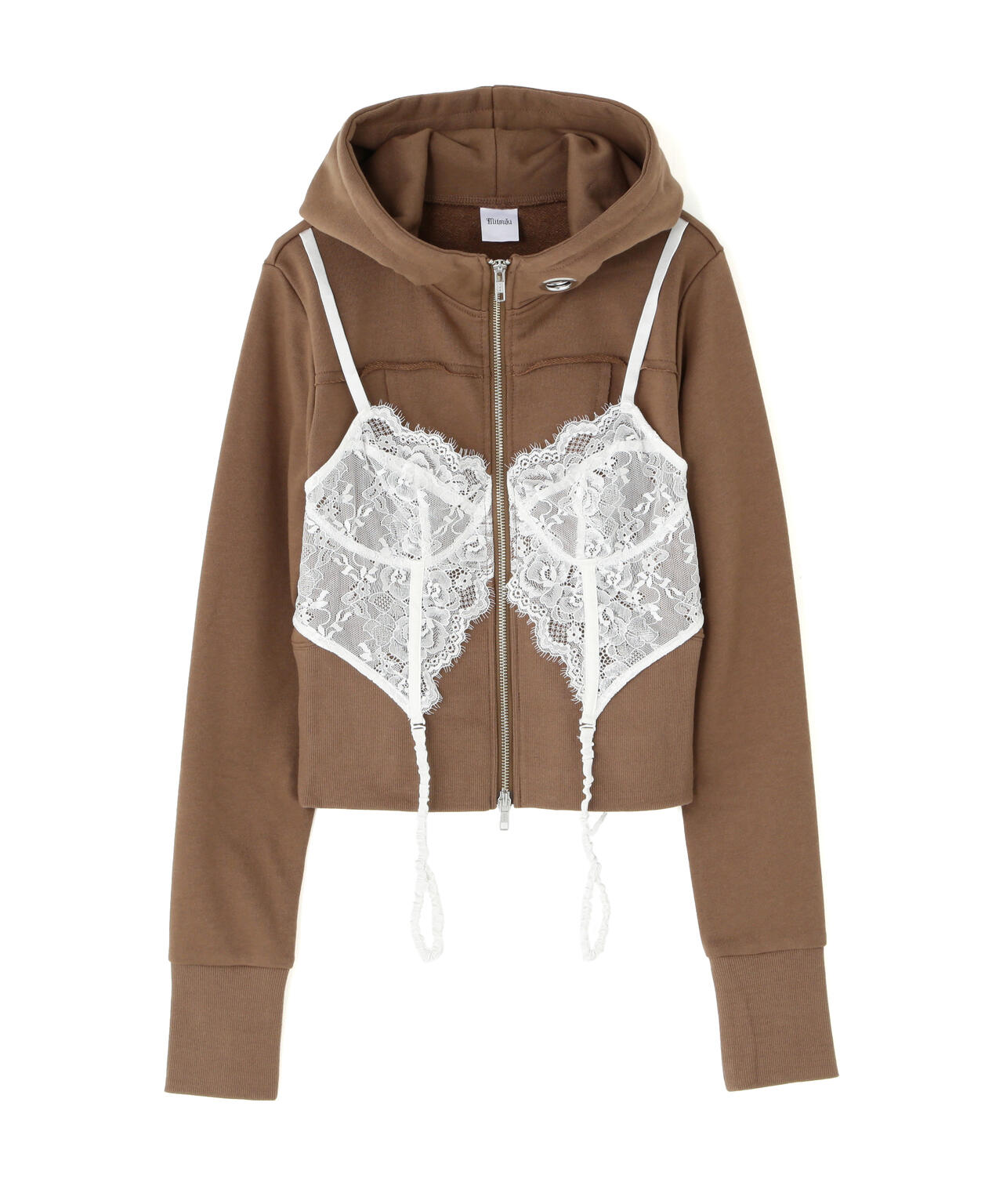 MITSUKI/ミツキ/LINGERIE DOCKING HOODIE