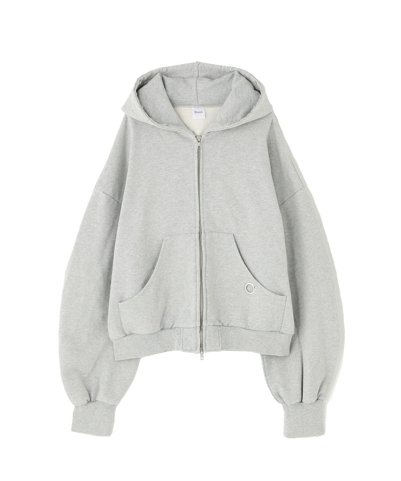 MITSUKI/ミツキ/FAUX MUFFLER HOODIE