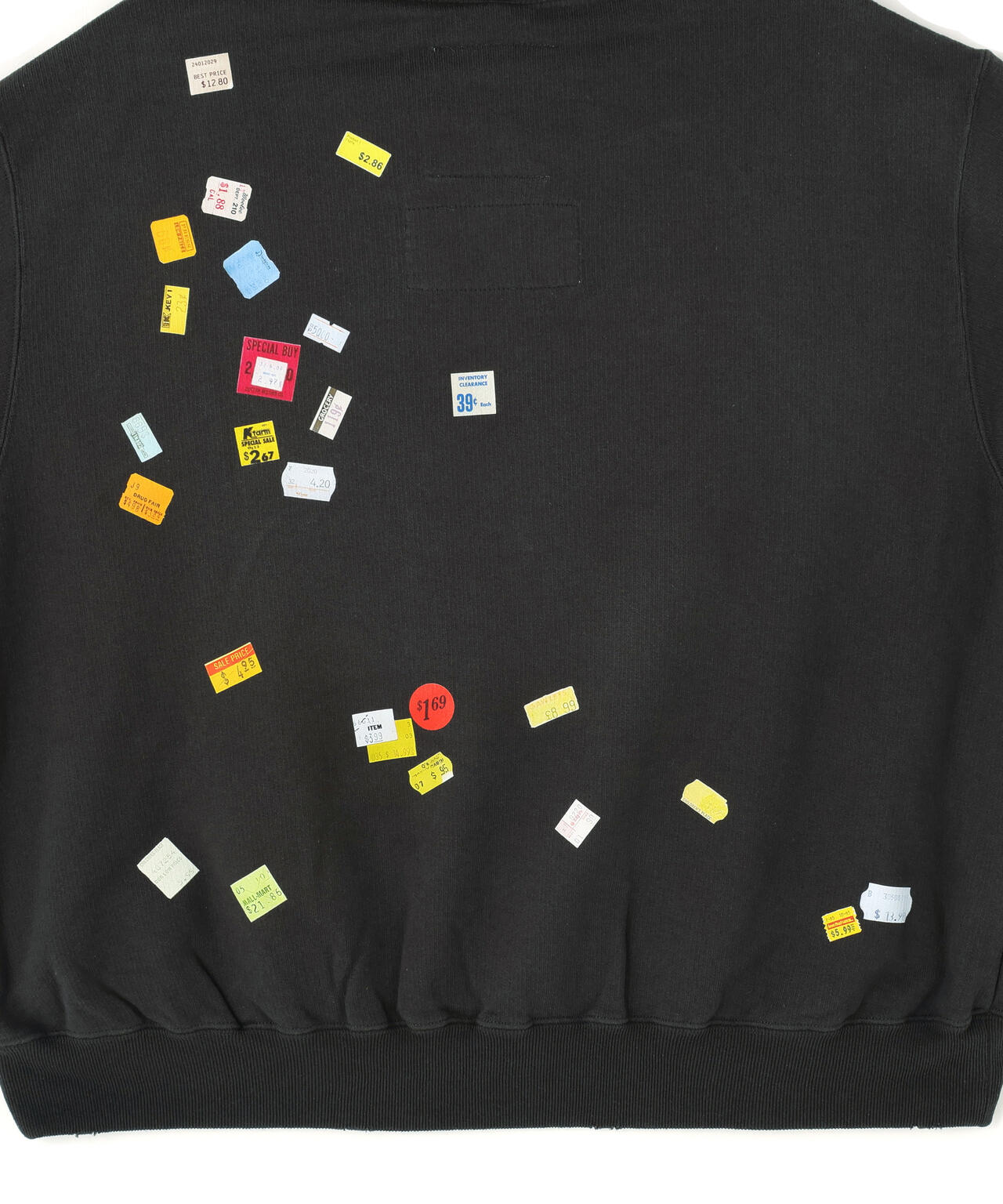 Maison MIHARAYASUHIRO/メゾン ミハラヤスヒロ/PRICE STICKER PRINTED HOODIE