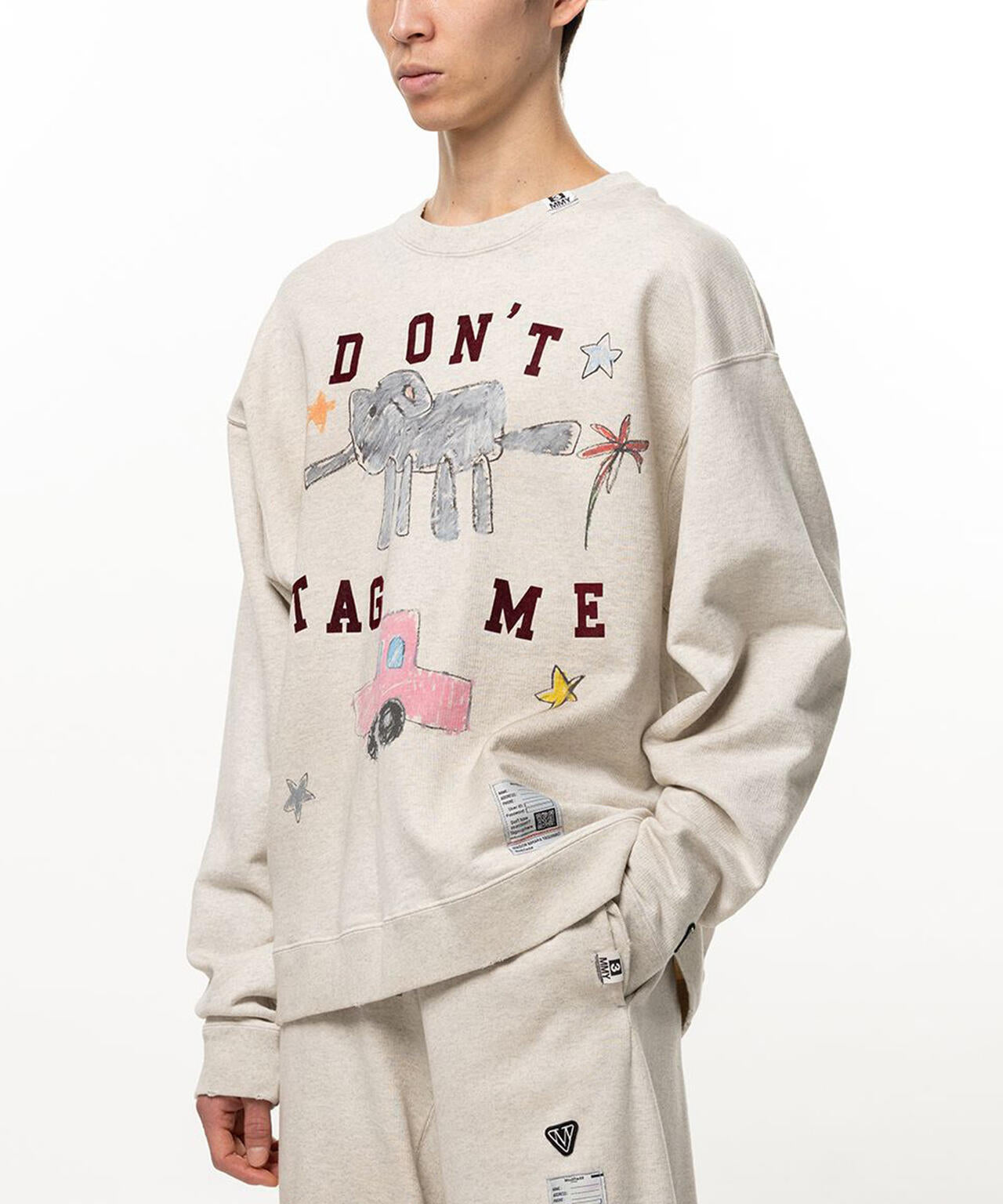 Maison MIHARAYASUHIRO/メゾン ミハラヤスヒロ/KIDS DOODLE SWEAT PULLOVER