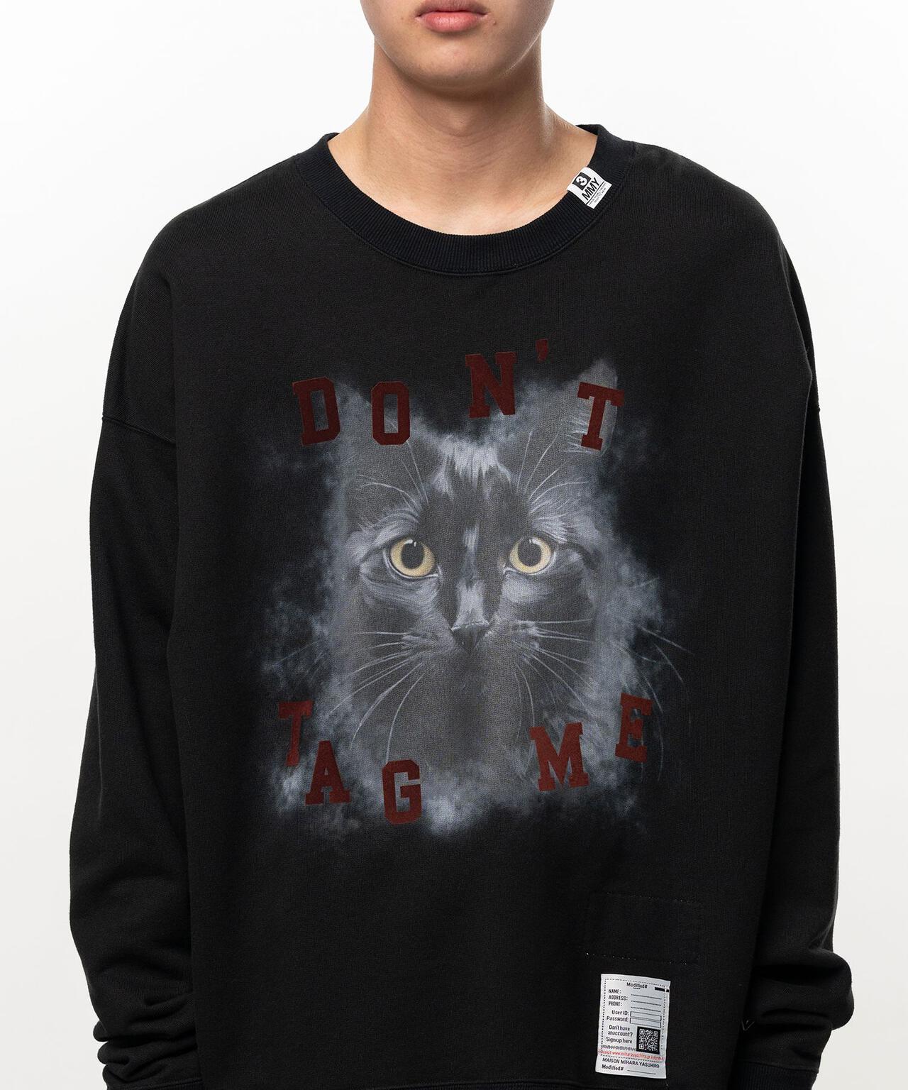 Maison MIHARAYASUHIRO/メゾン ミハラヤスヒロ/CAT PRINTED SWEAT PULLOVER