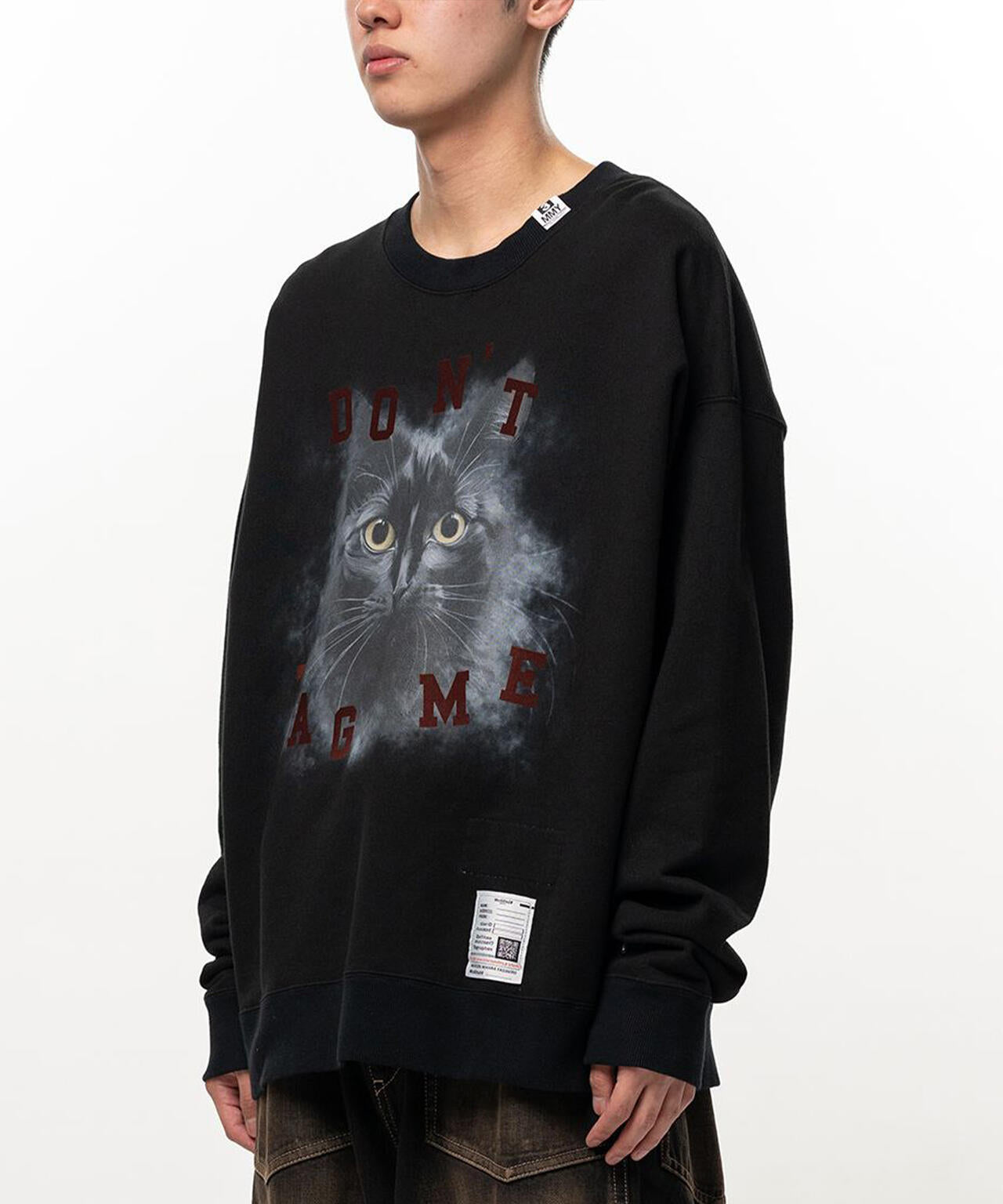 Maison MIHARAYASUHIRO/メゾン ミハラヤスヒロ/CAT PRINTED SWEAT PULLOVER