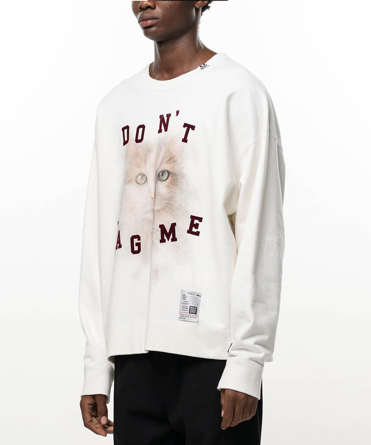 Maison MIHARAYASUHIRO/メゾン ミハラヤスヒロ/CAT PRINTED SWEAT PULLOVER