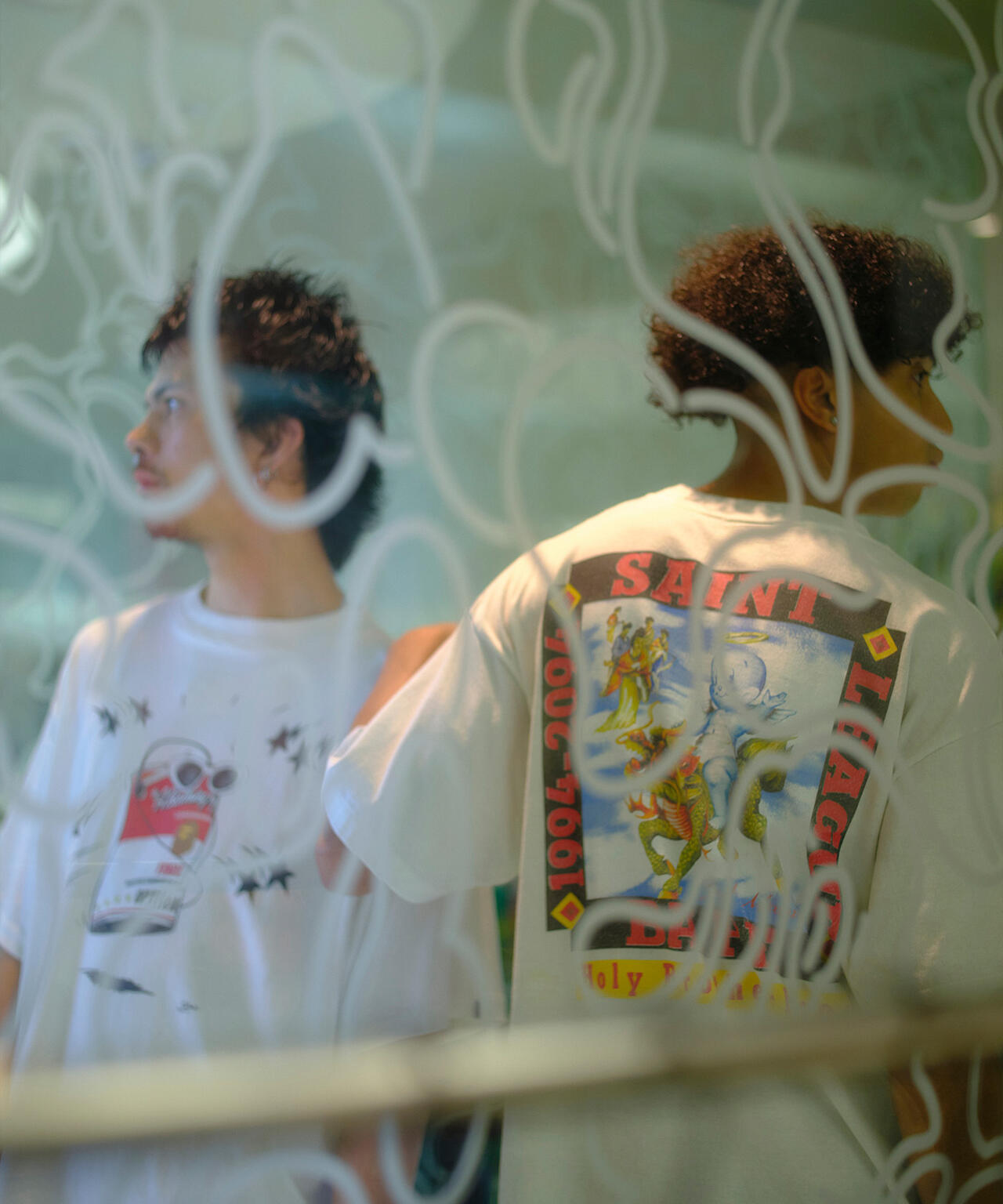 SAINT MICHAEL/セントマイケル/BAPE_SS T-SHIRT/POOL