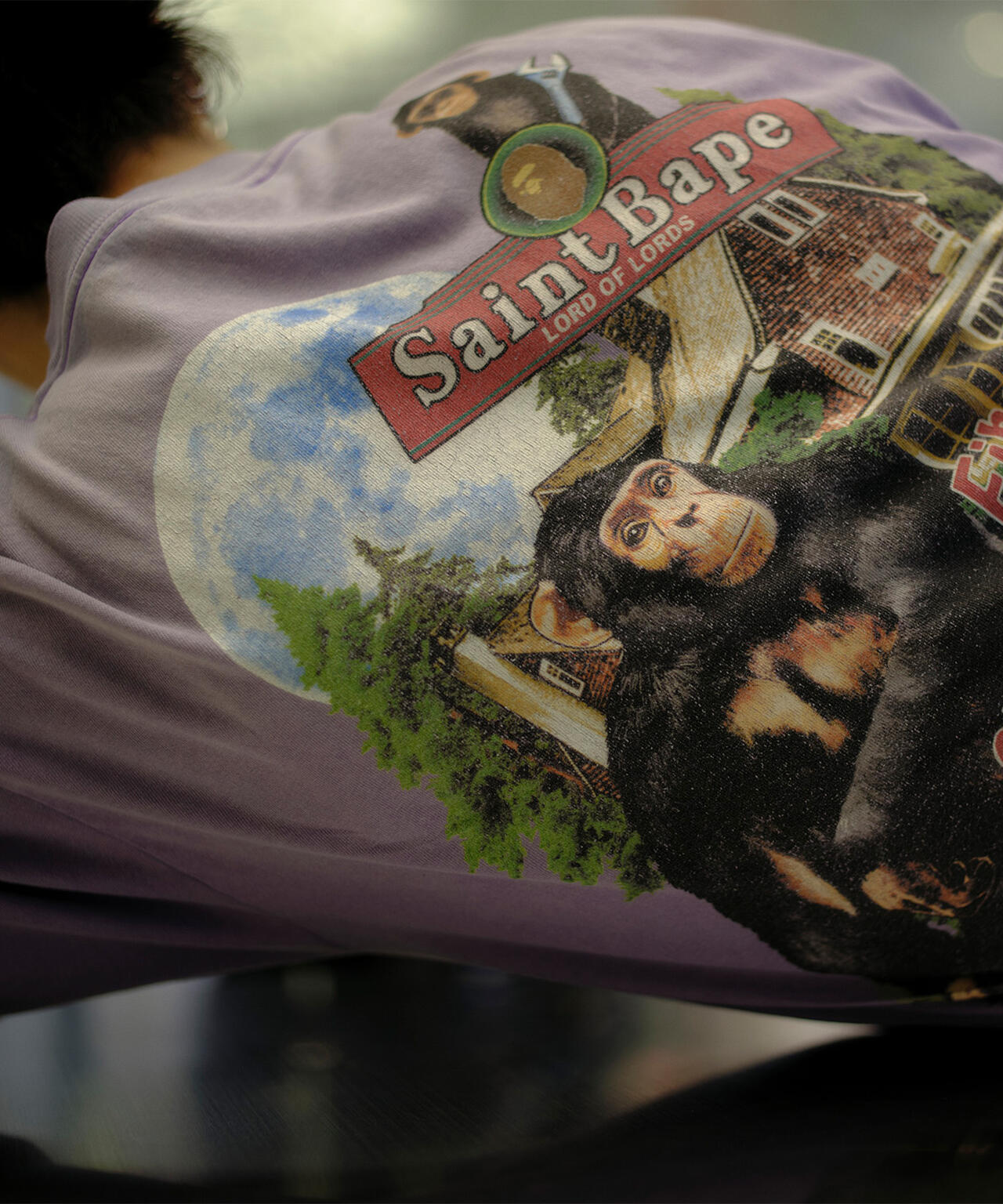 SAINT MICHAEL/セントマイケル/BAPE_SS T-SHIRT/HOUSE