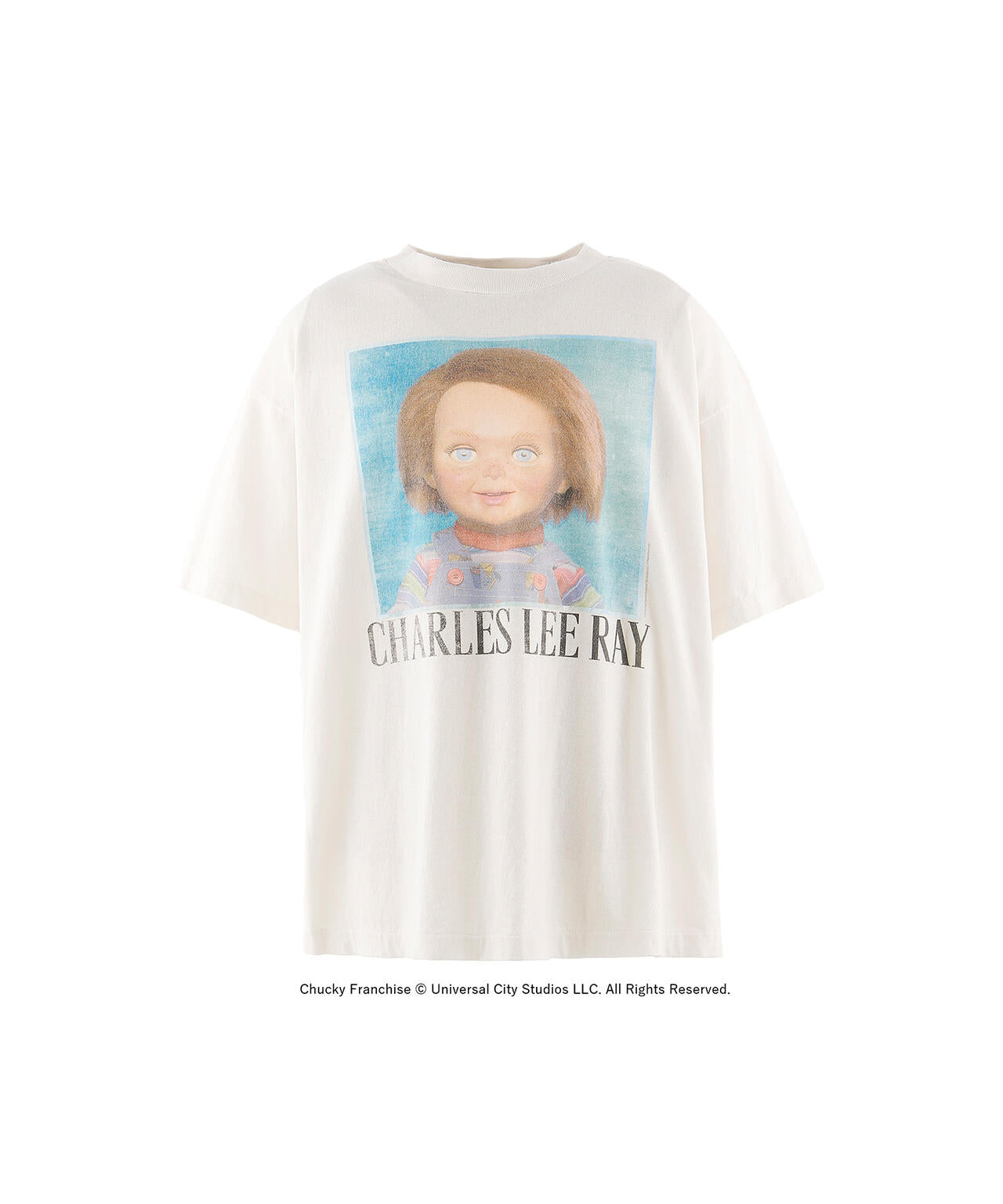 SAINT MICHAEL/セントマイケル/CKY_SS T--SHIRT/SAINT/WHITE