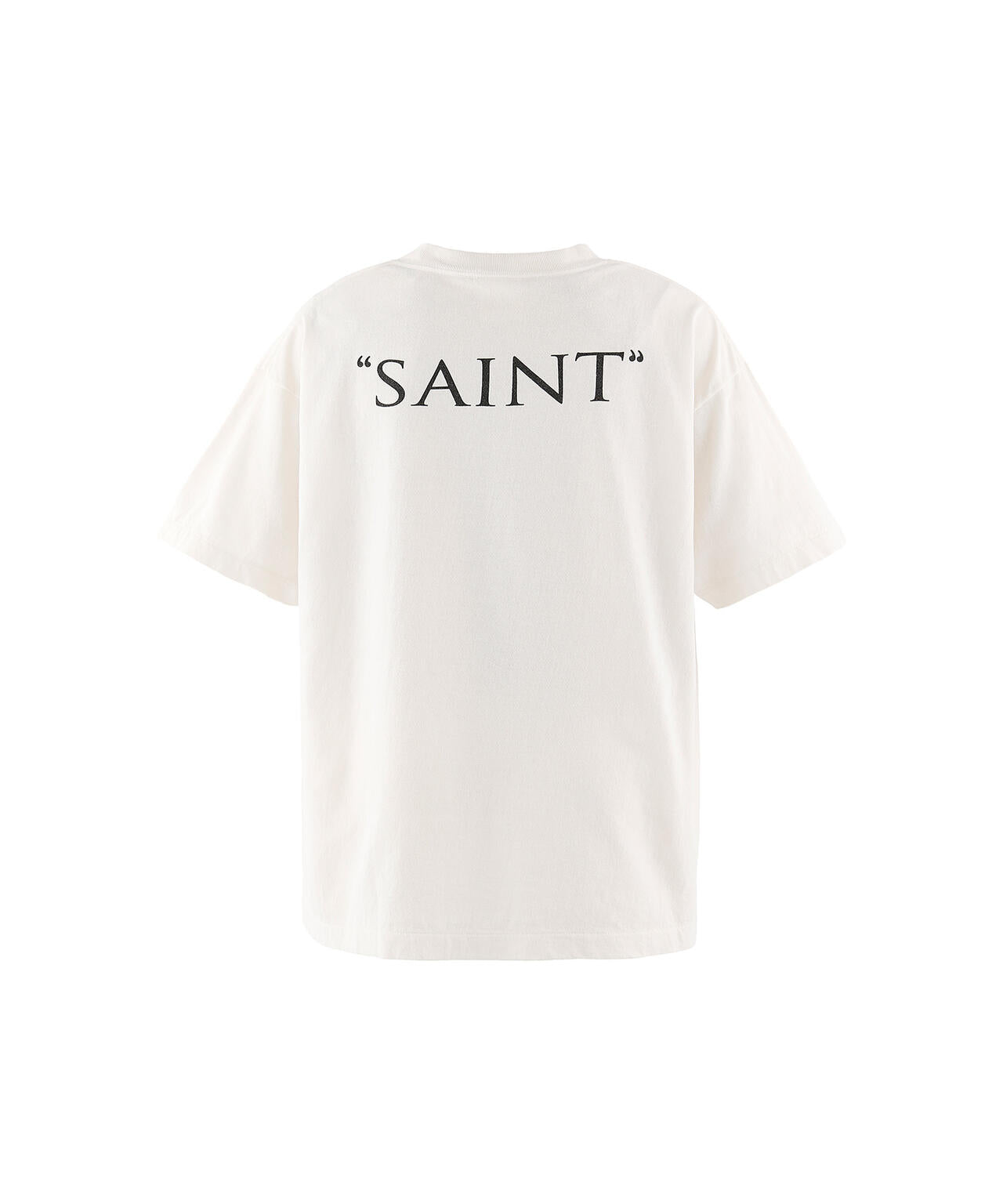SAINT MICHAEL/セントマイケル/CKY_SS T--SHIRT/SAINT/WHITE