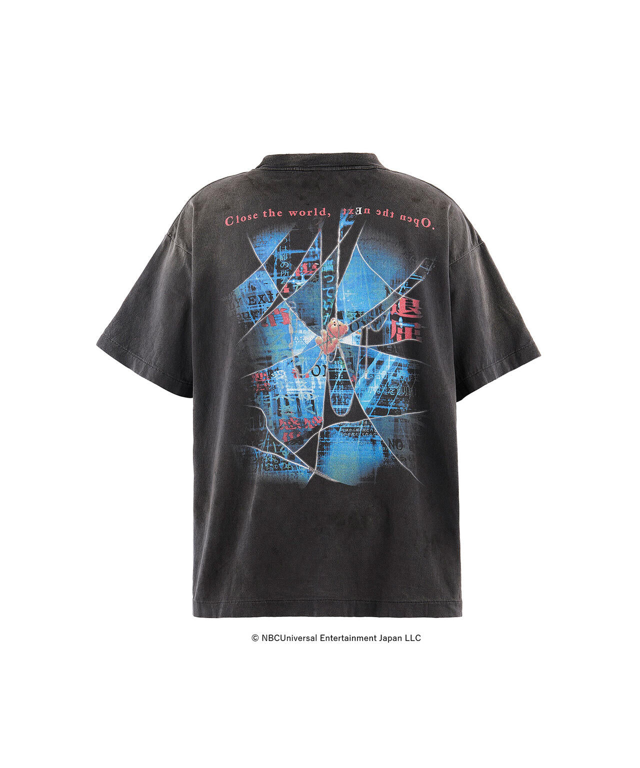 SAINT MICHAEL/セントマイケル/LAIN_SS T-SHIRT/NO HOPE/BLACK