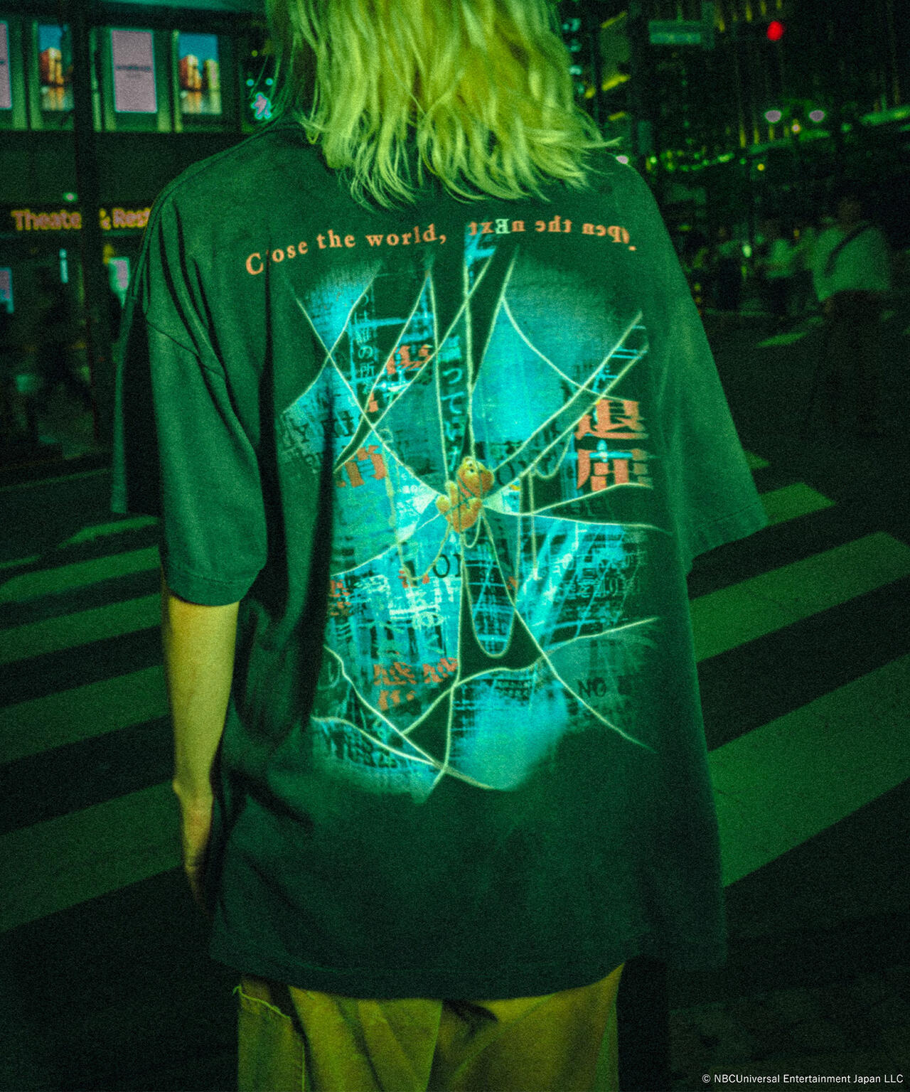 SAINT MICHAEL/セントマイケル/LAIN_SS T-SHIRT/NO HOPE/BLACK